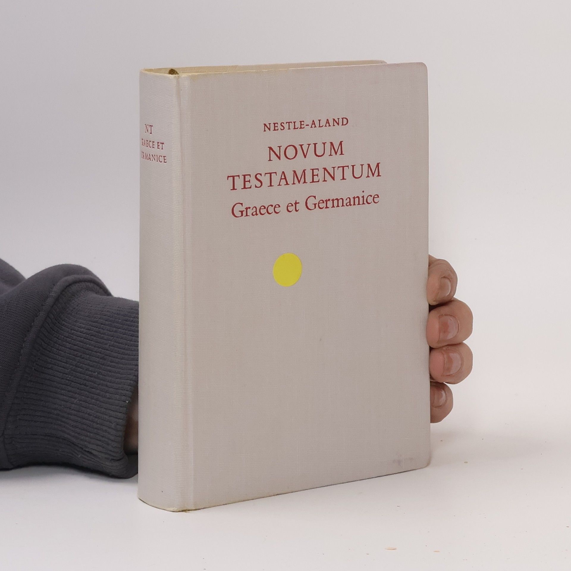 Novum testamentum. Graece et germanice