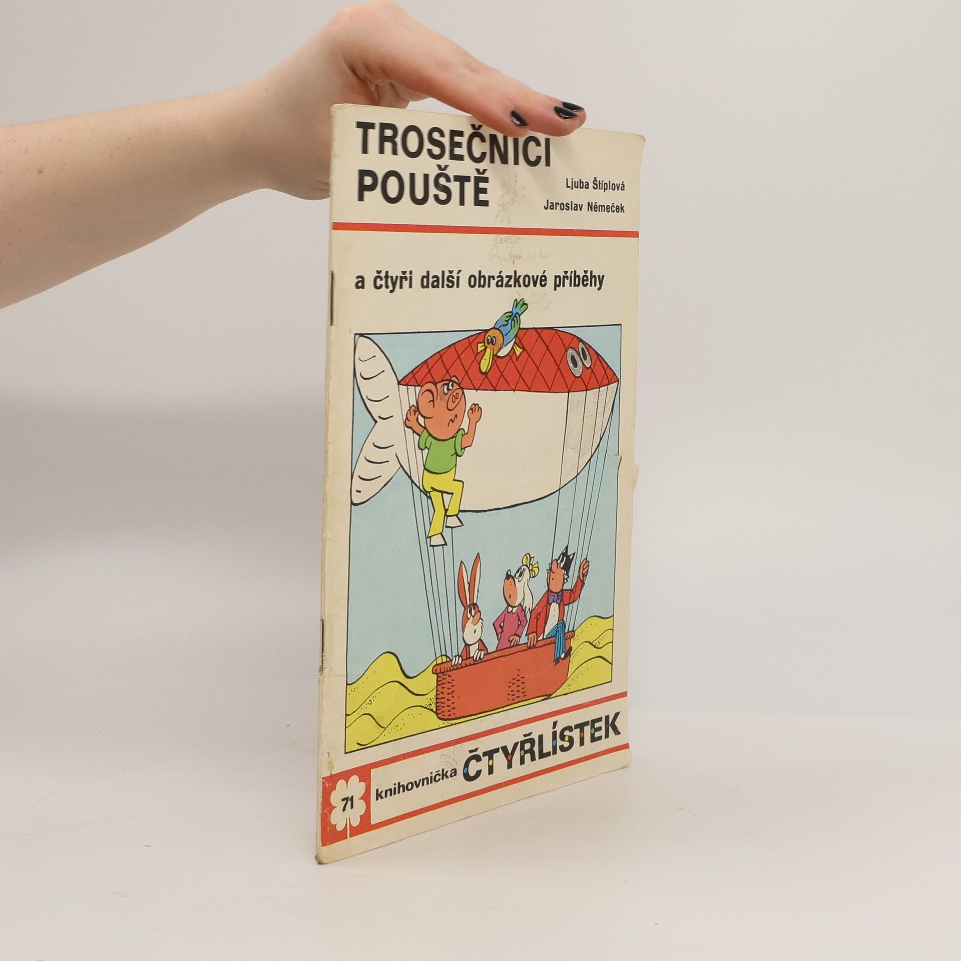 Jaroslav Němeček Čtyřlístek 71. Trosečníci pouště