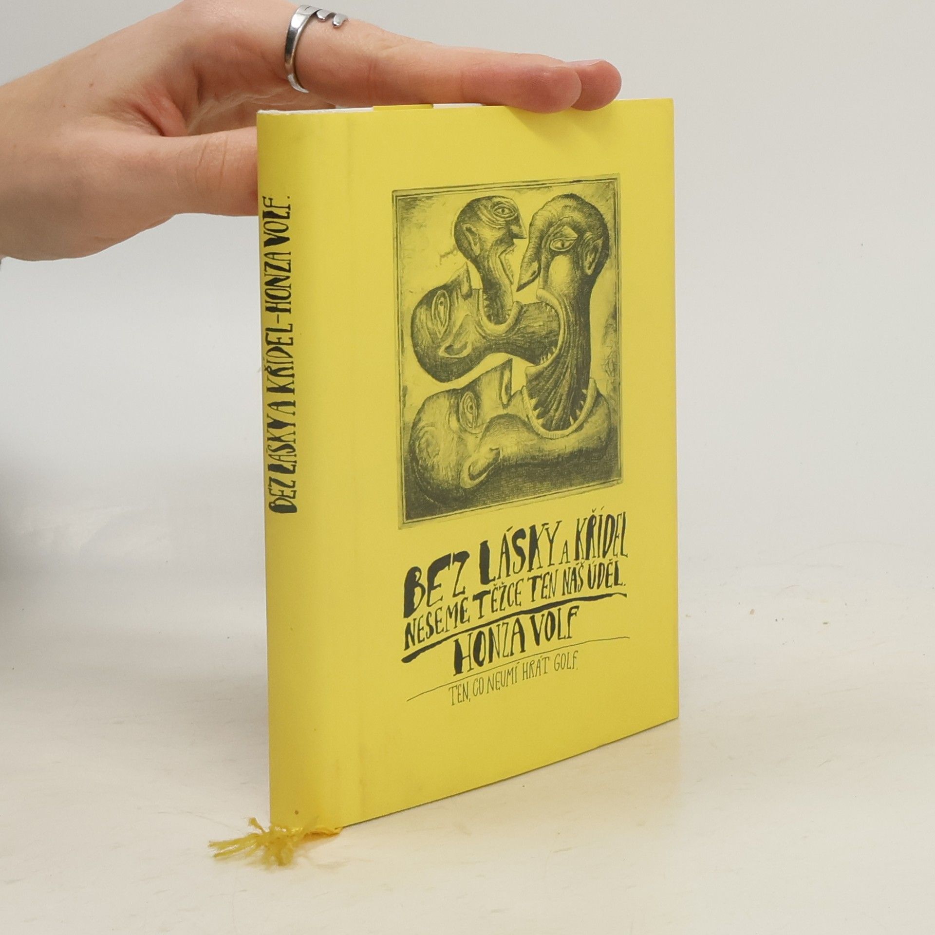 Honza Volf Bez lásky a křídel neseme těžce ten náš úděl