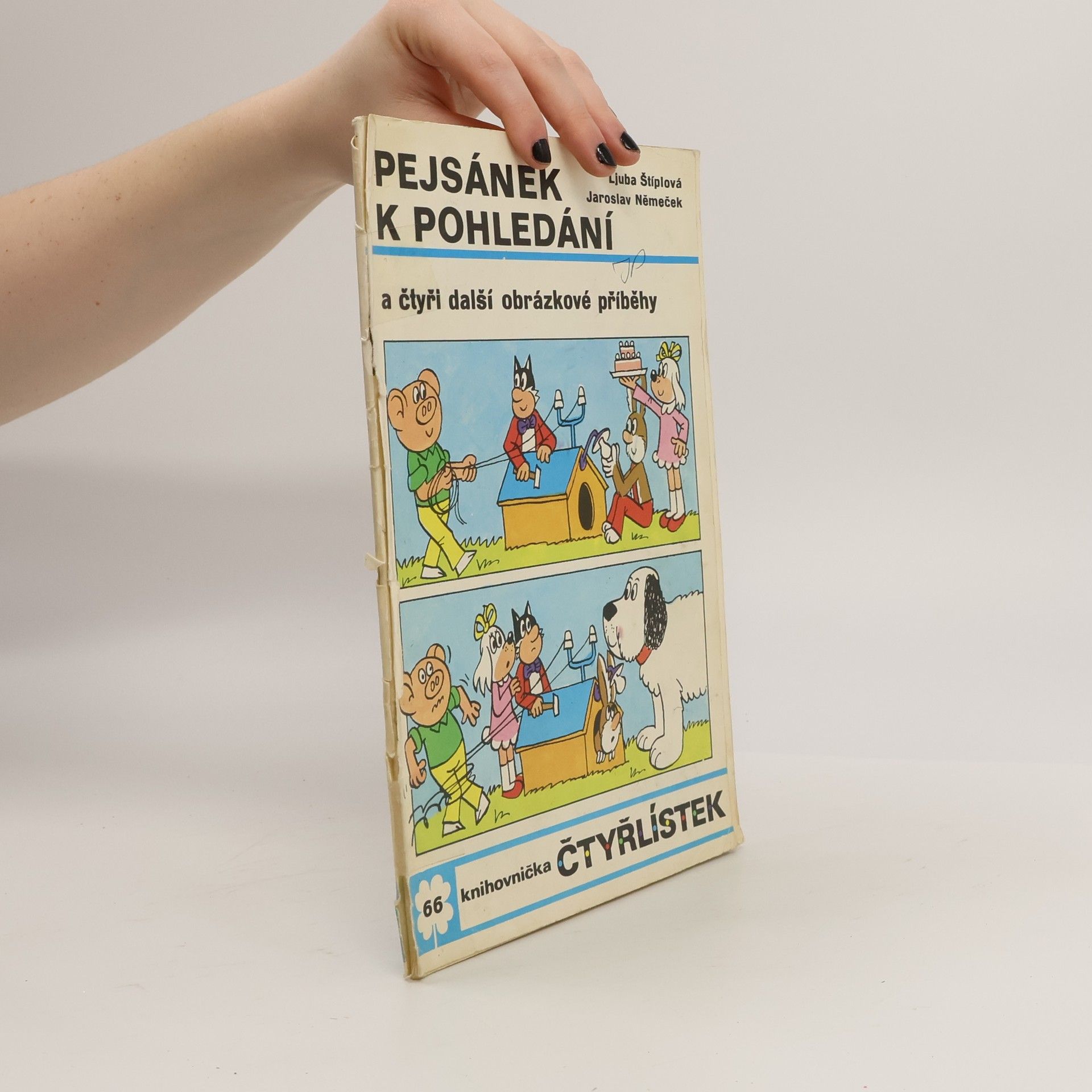 Kolektiv autorů Čtyřlístek 66. Pejsánek k pohledání