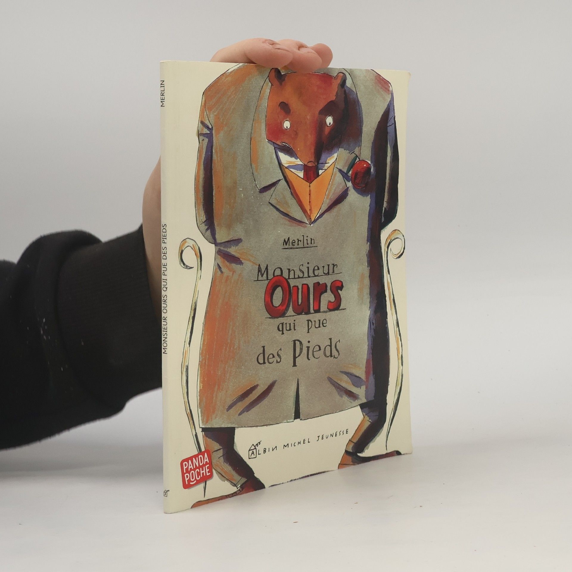 Christophe Merlin Monsieur Ours qui pue des pieds