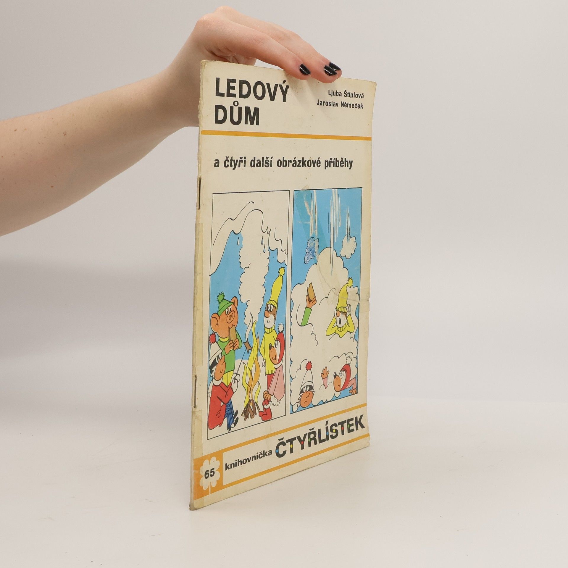 Jaroslav Němeček Čtyřlístek 65. Ledový dům a čtyři další obrázkové příběhy