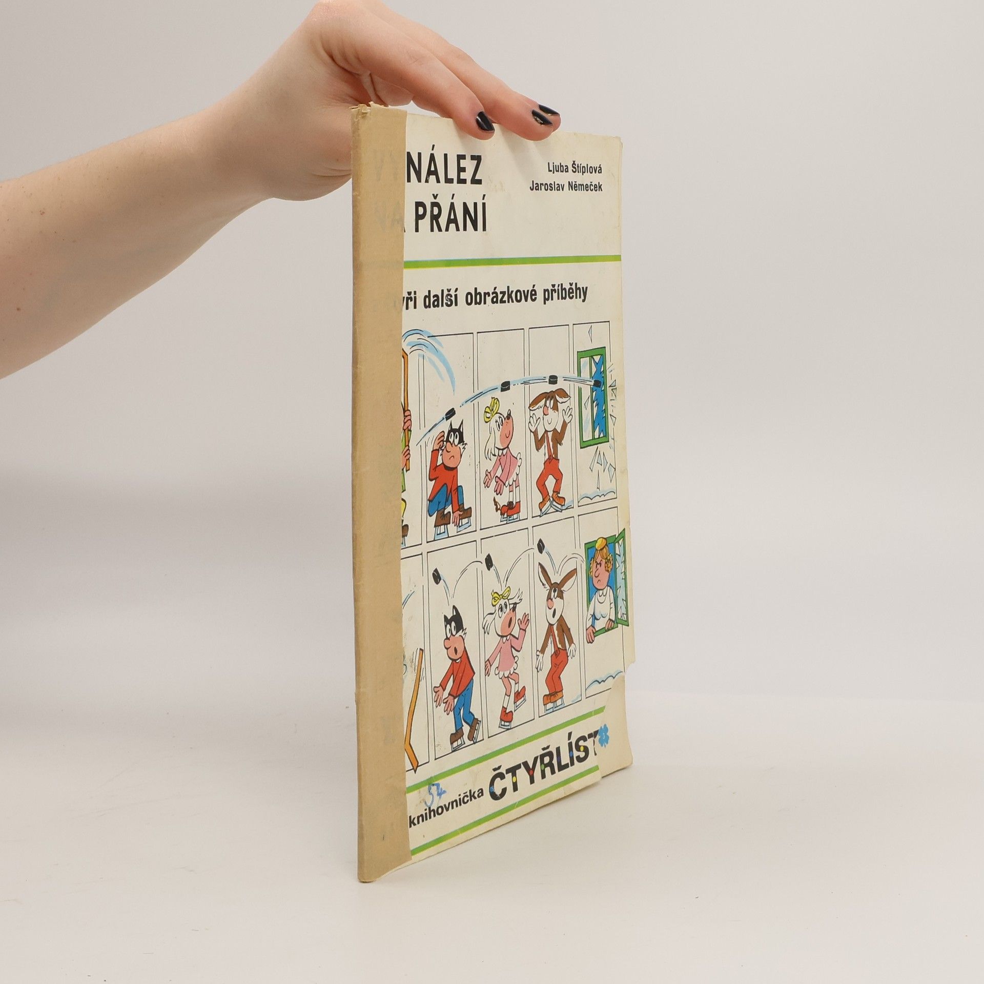 Jaroslav Němeček Čtyřlístek 54. Vynález na přání