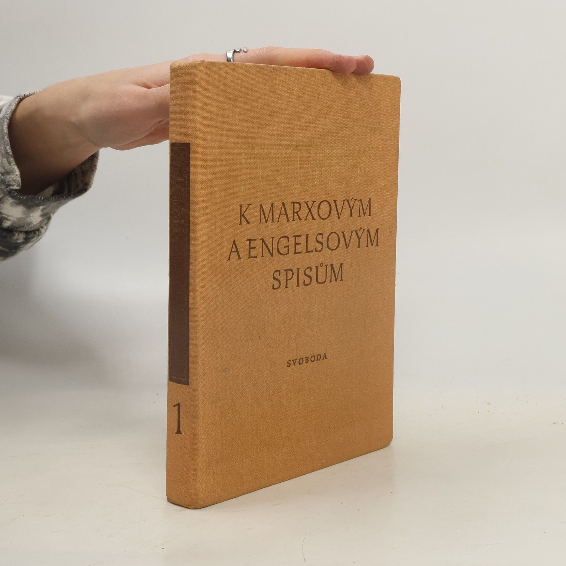 Various authors Index k Marxovým a Engelsovým spisům 1