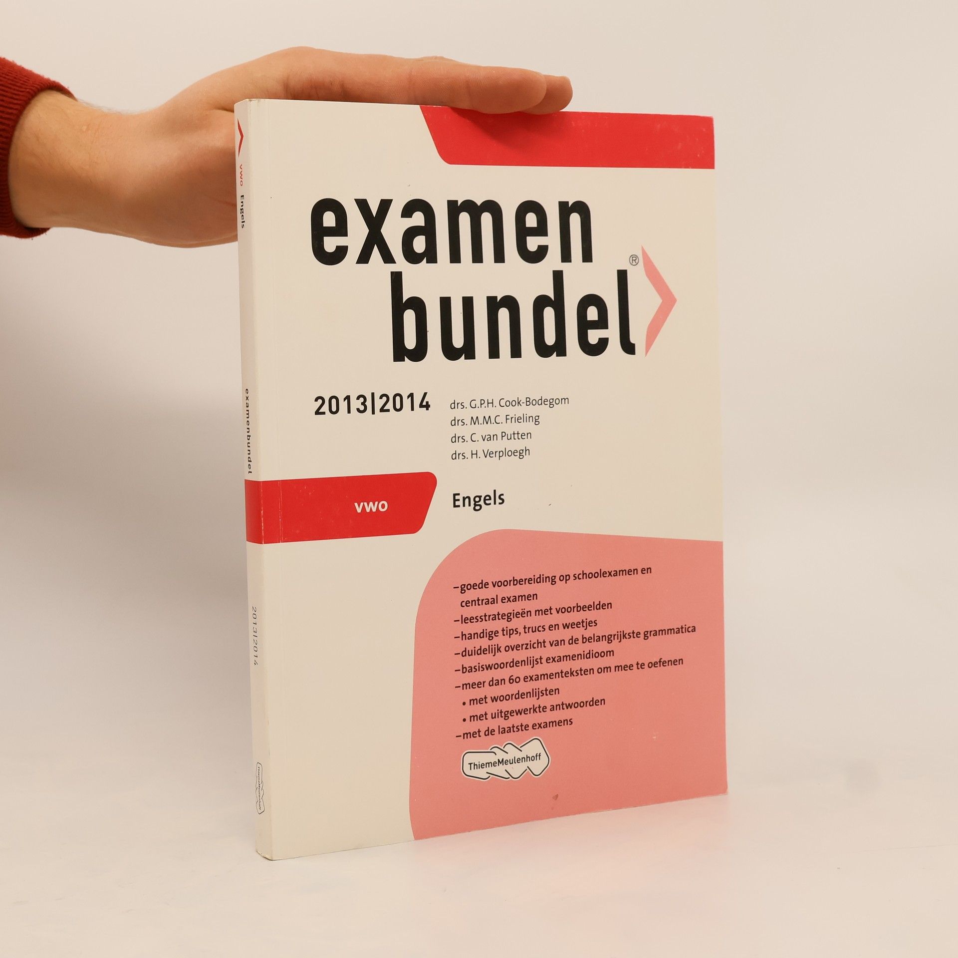 G.P.H. Cook-Bodegom Examenbundel 2013/2014 Vwo Engels