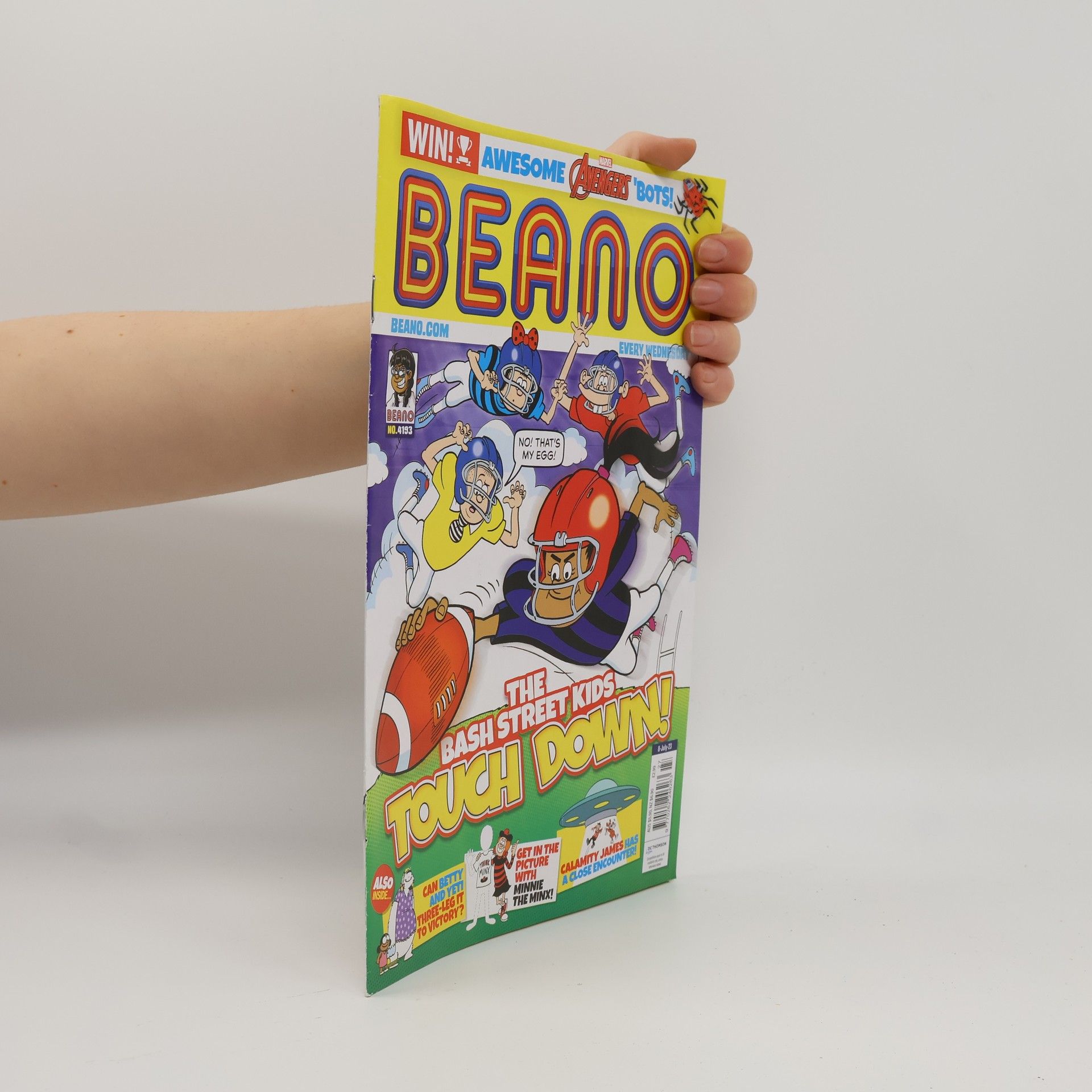 Auteurscollectief Beano no. 4193. The Bash Street Kids Touch Down!