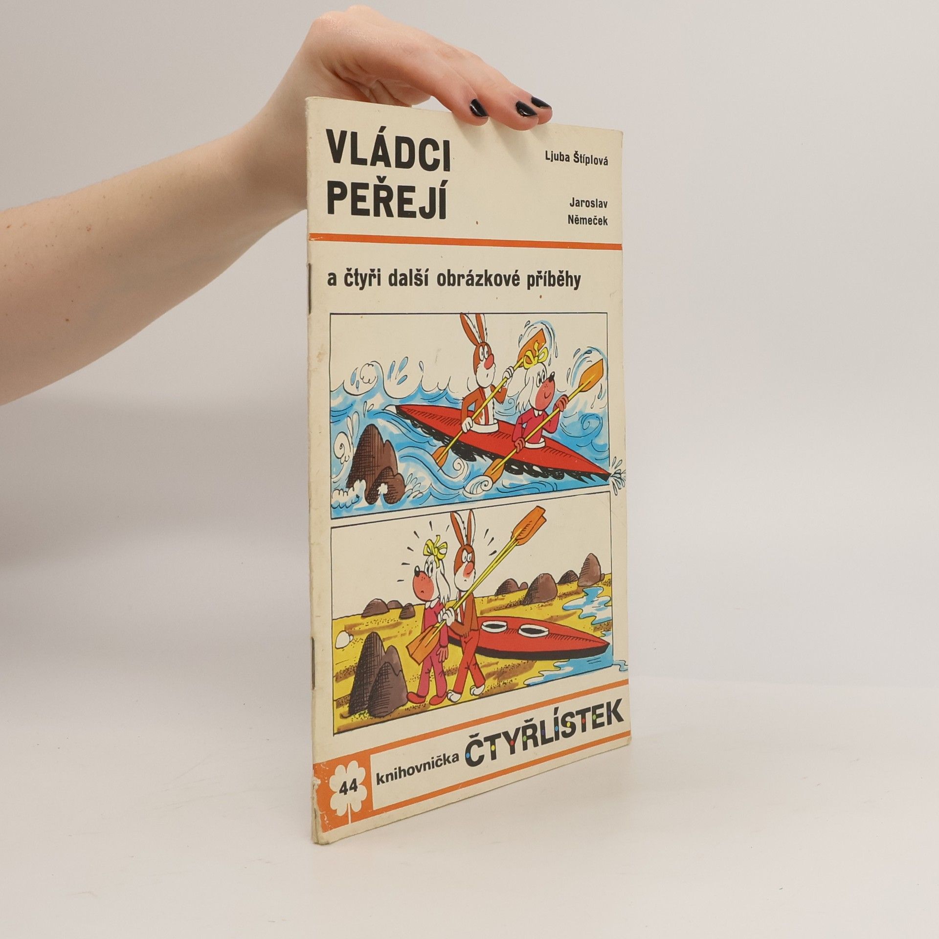 Jaroslav Němeček Čtyřlístek 44. Vládci peřejí a čtyři další obrázkové příběhy