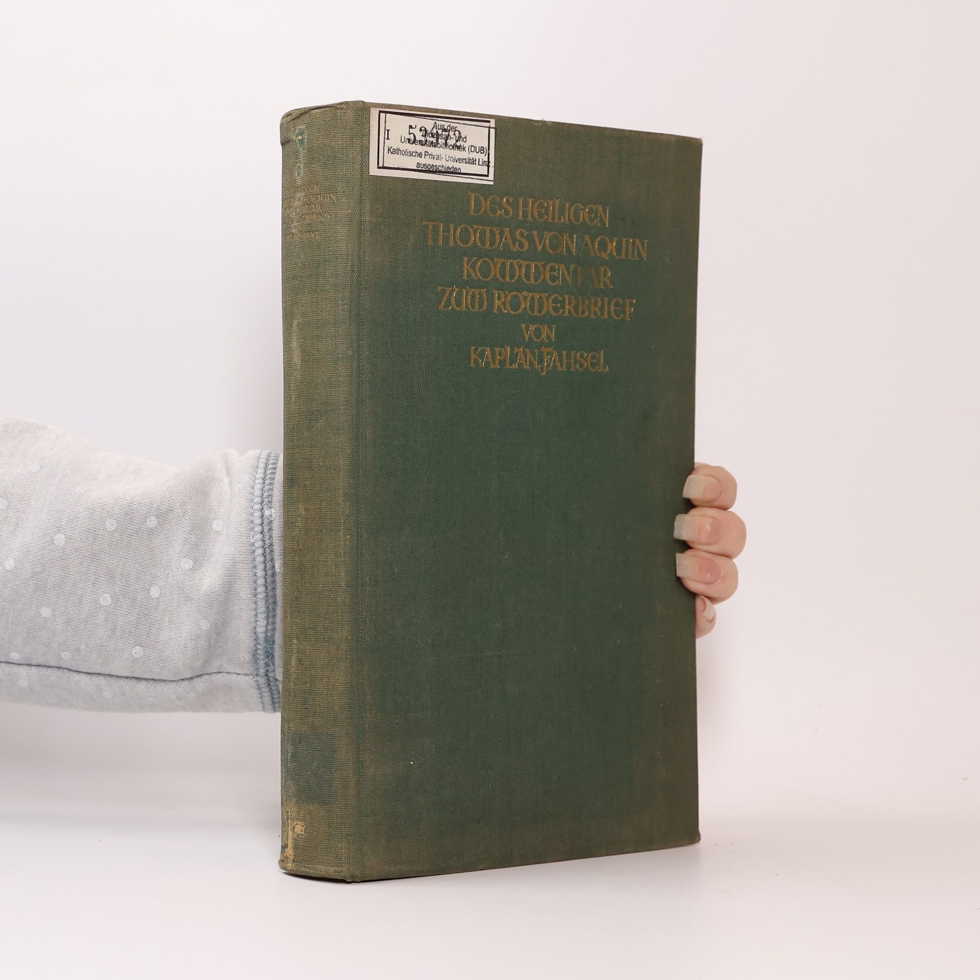 Des heiligen Thomas von Aquin Kommentar zum Römerbrief