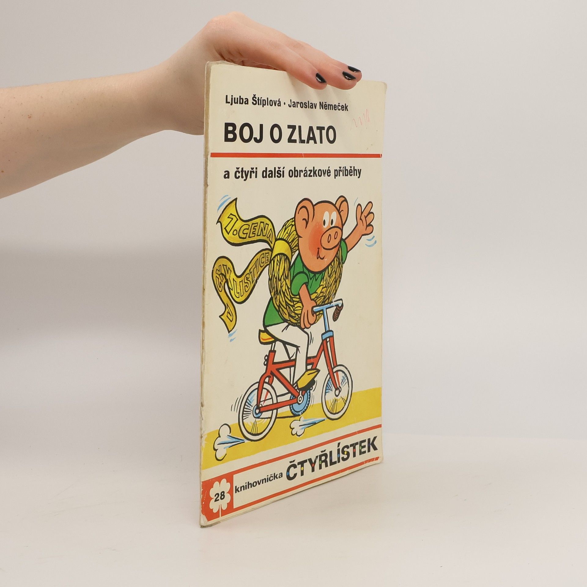 Ljuba Štíplová Čtyřlístek 28. Boj o zlato