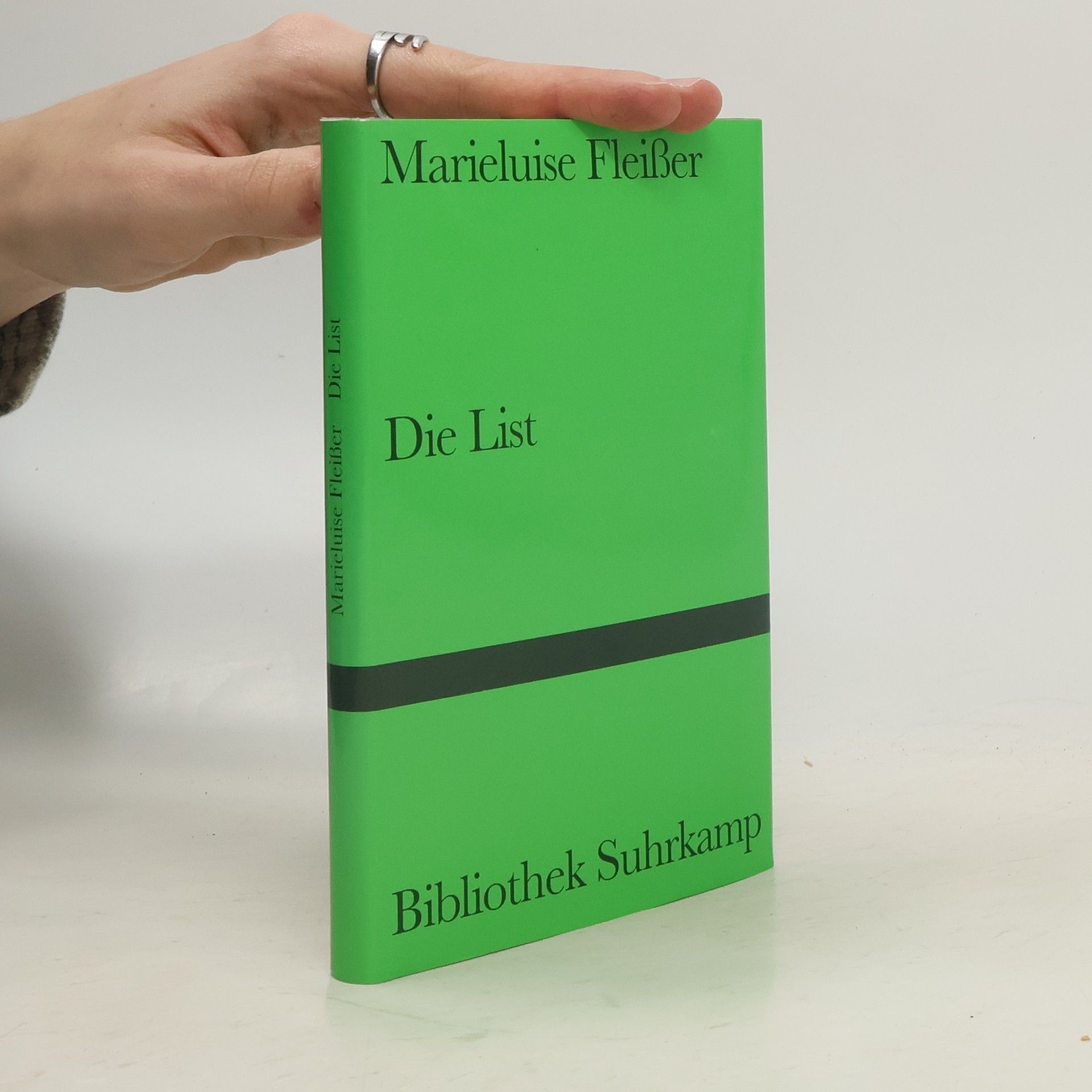 Marieluise Fleißer Bibliothek Suhrkamp: Die List