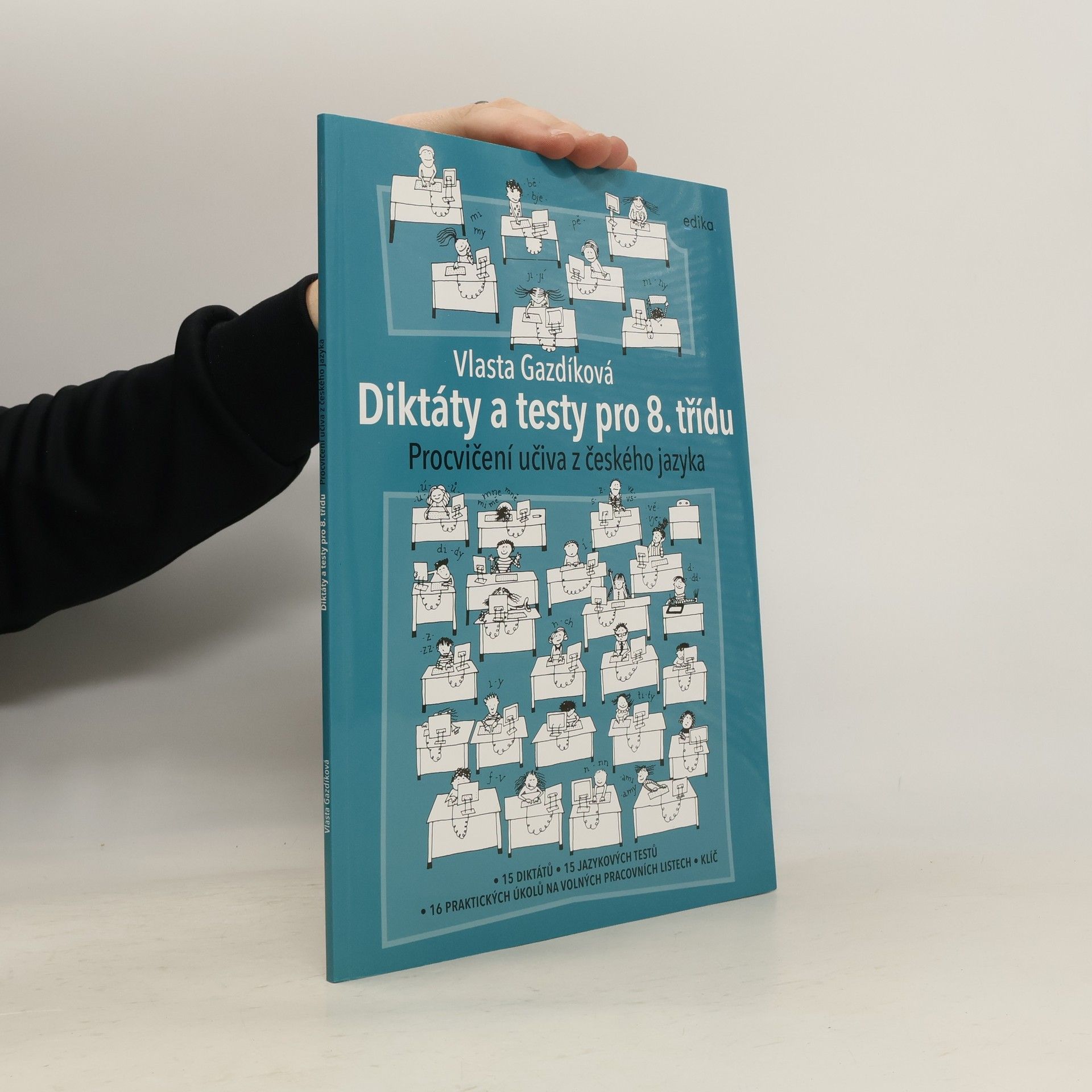 Vlasta Gazdíková Diktáty a testy pro 8. třídu