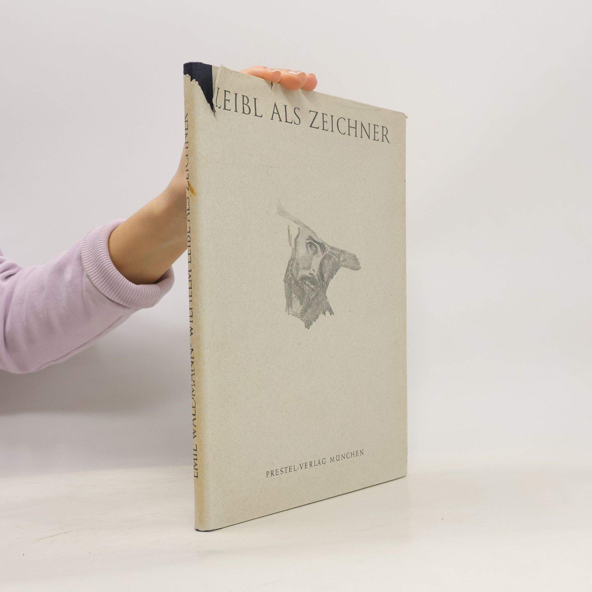 Emil Waldmann Wilhelm Leibl als Zeichner