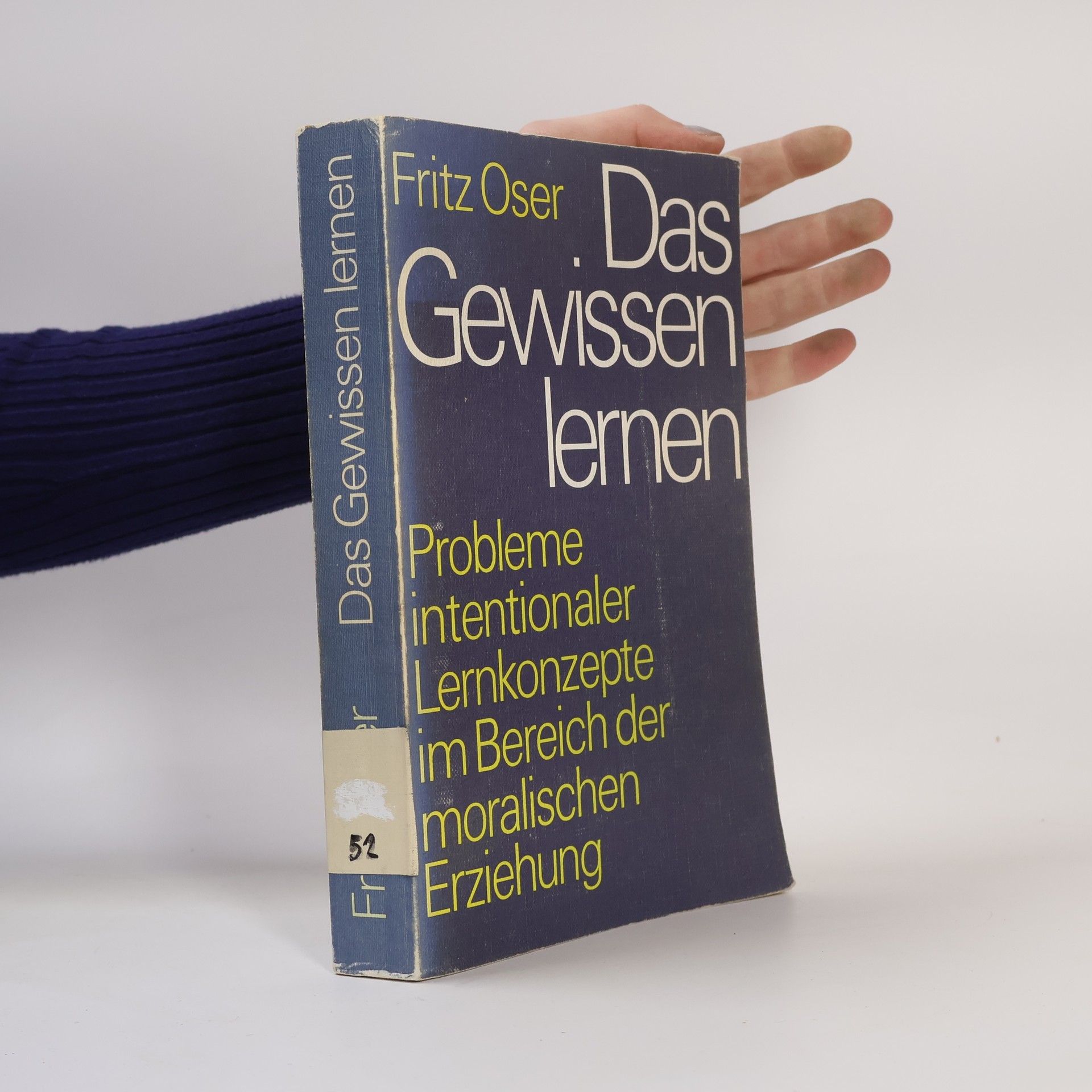 Fritz Oser Das Gewissen lernen