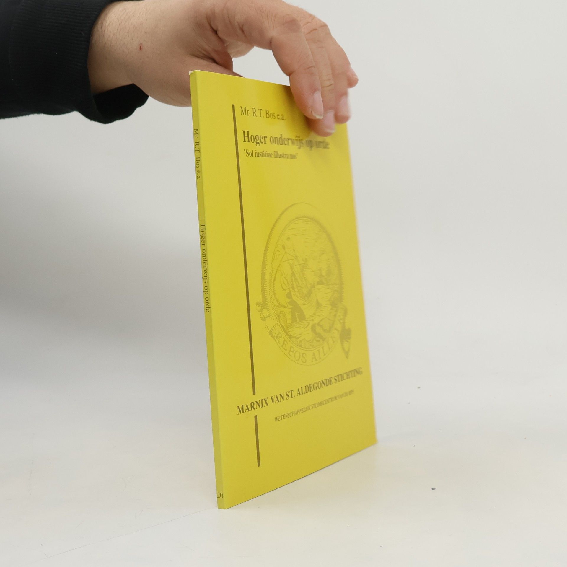 R. T. Bos Hoger onderwijs op orde