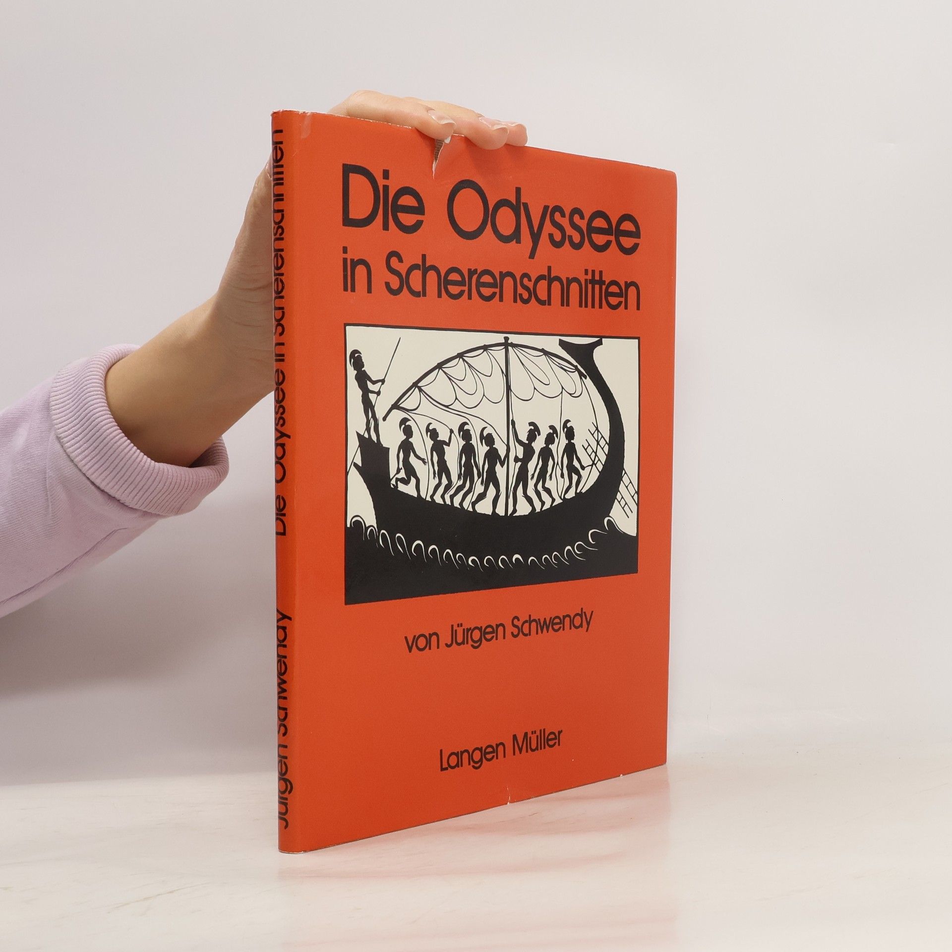 Jürgen Schwendy Die Odyssee in Scherenschnitten