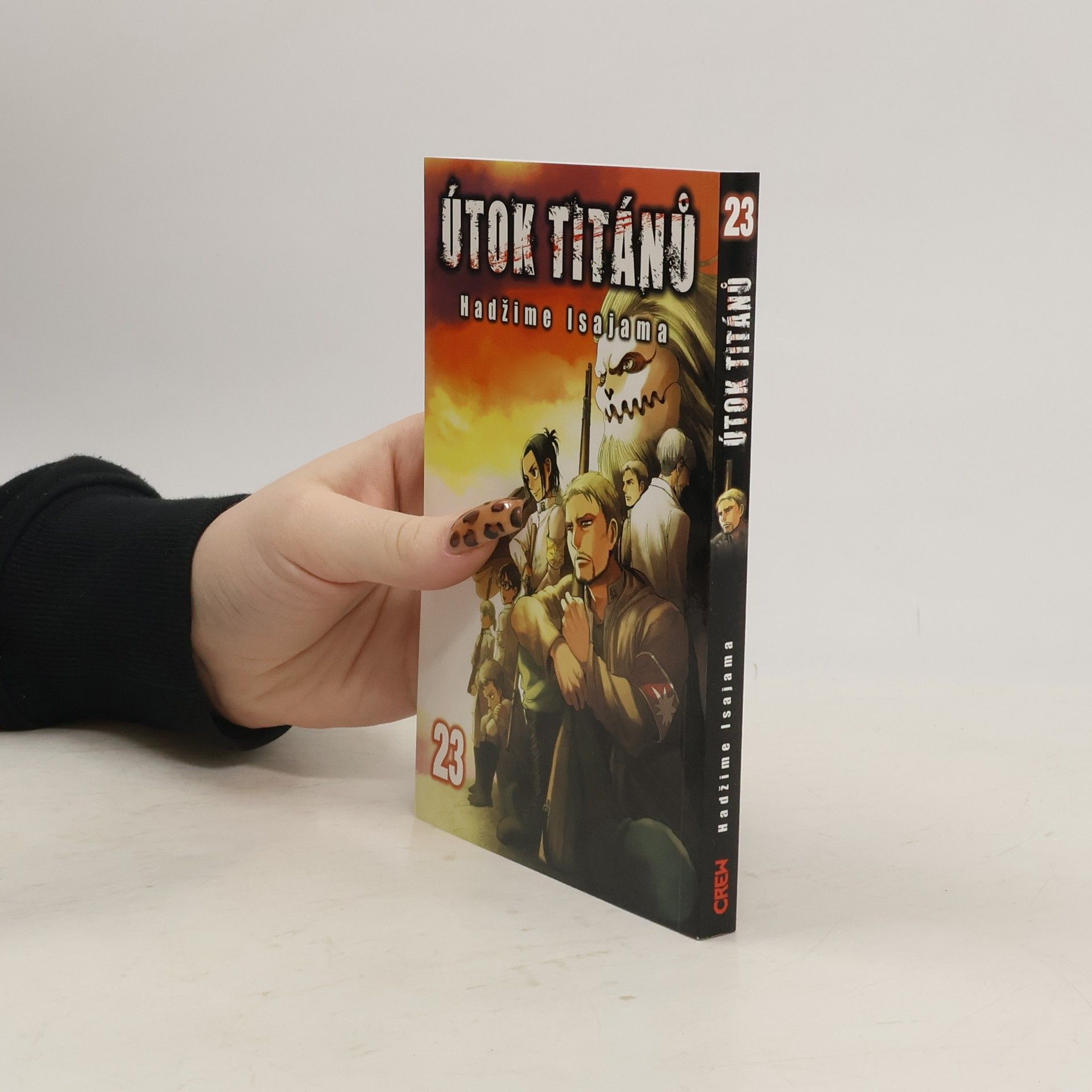Hajime Isayama Útok titánů 23