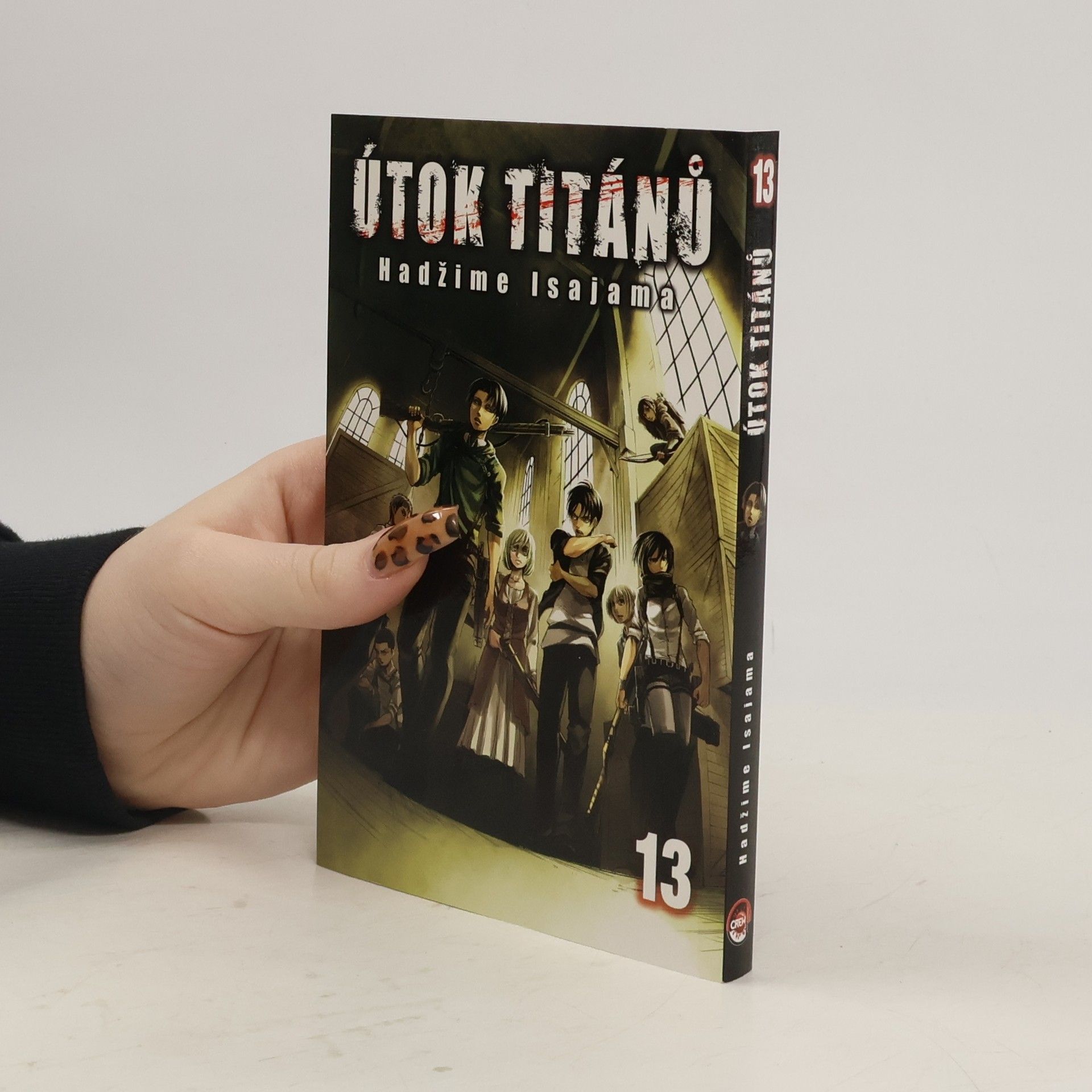 Hadžime Isajama Útok titánů 13