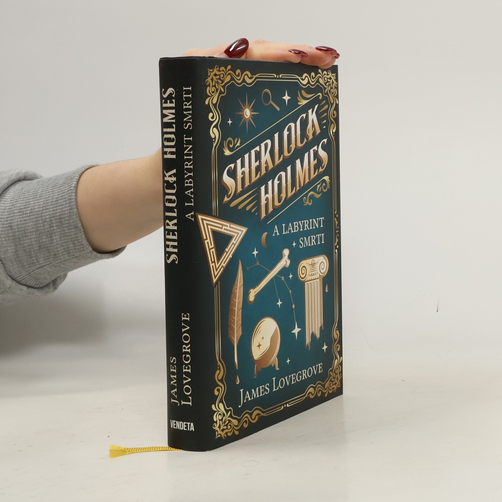 James Lovegrove Sherlock Holmes a Labyrint smrti