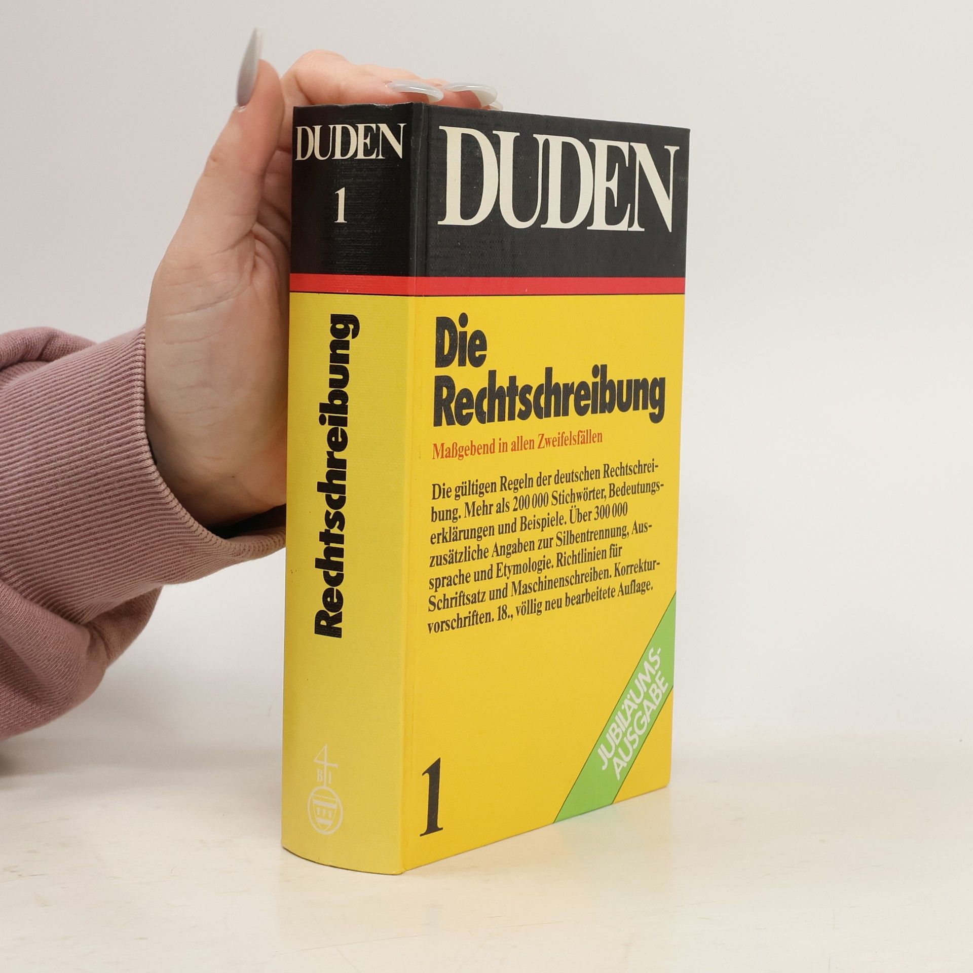 Kolektiv autorů Duden. Band 1, Rechtschreibung der deutschen Sprache und der Fremdwörter