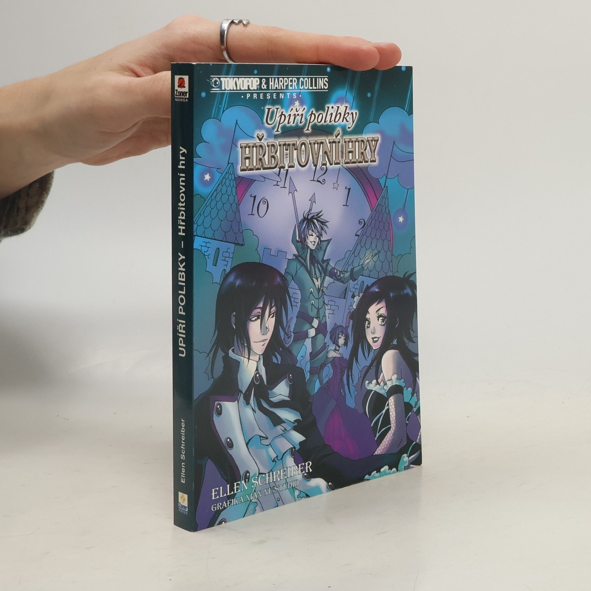 Ellen Schreiber Upíří polibky. Hřbitovní hry