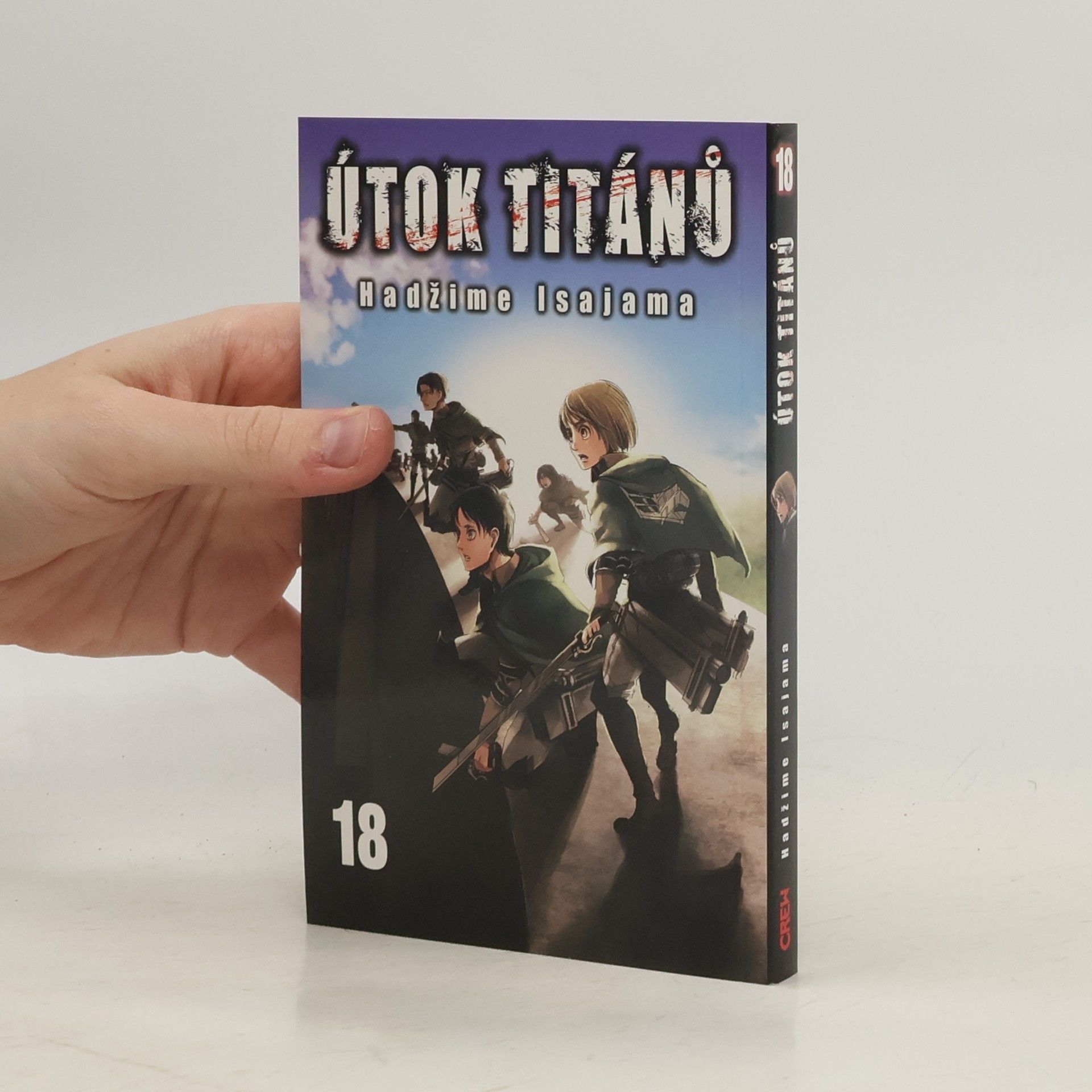 Hajime Isayama Útok titánů 18