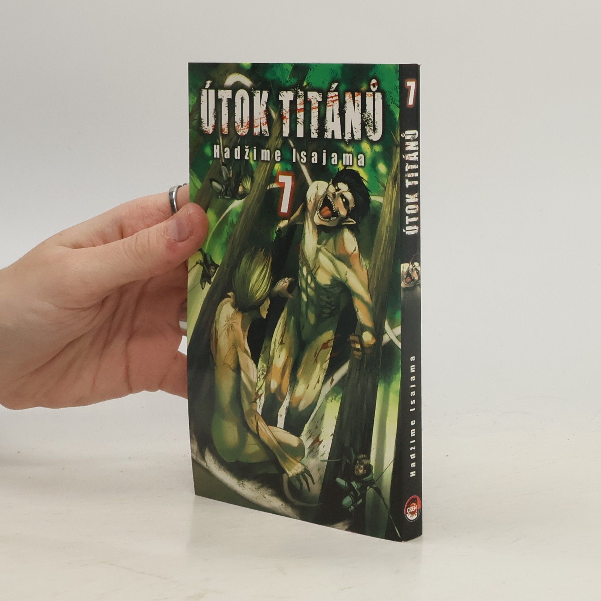 Hadžime Isajama Útok titánů. 7