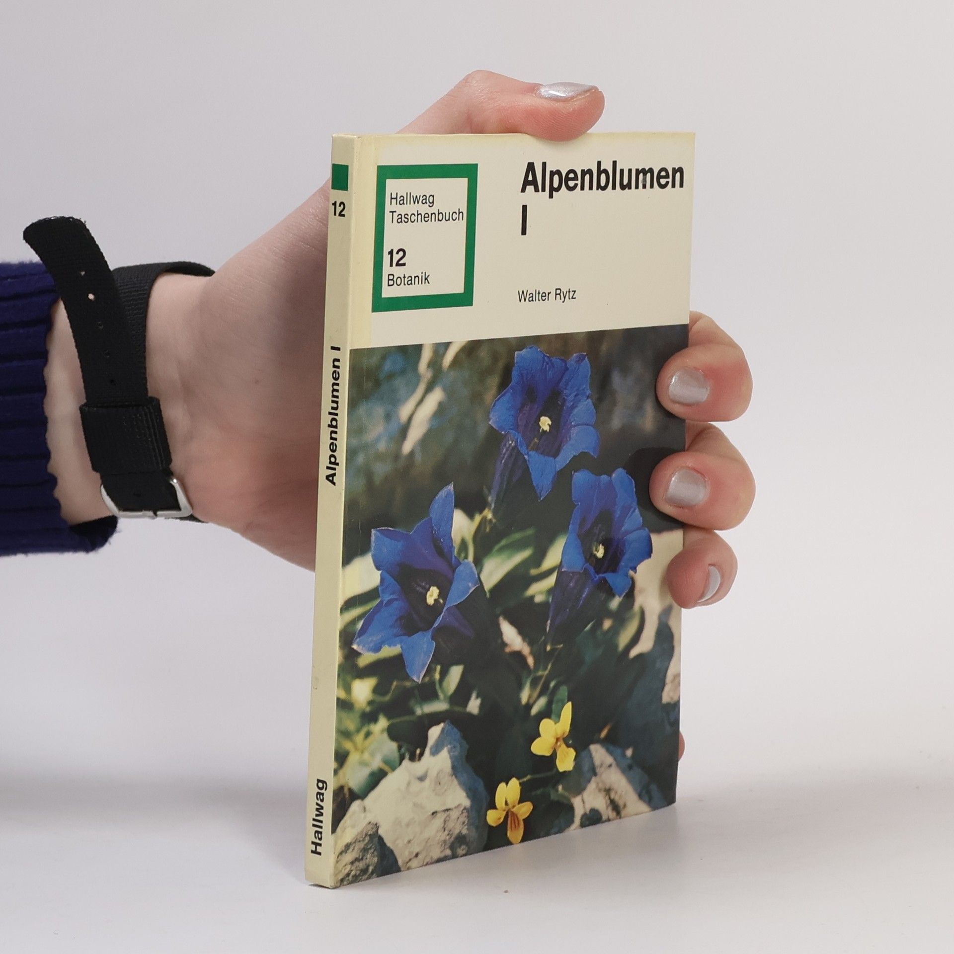 Walther Rytz Alpenblumen I. Botanik 12