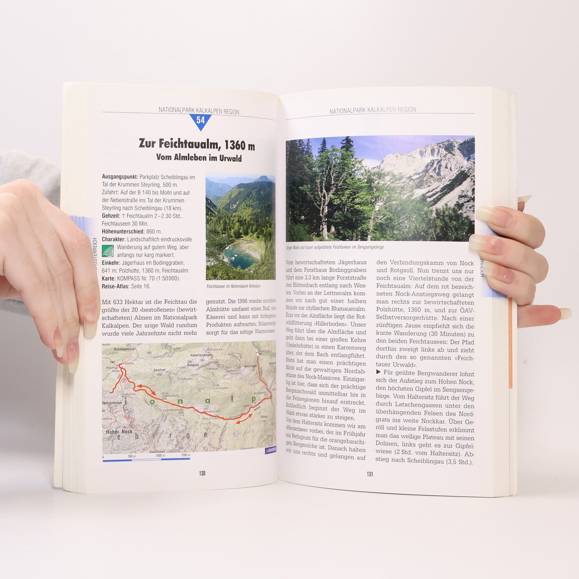 Autores varios Großer Wander-Atlas Österreich