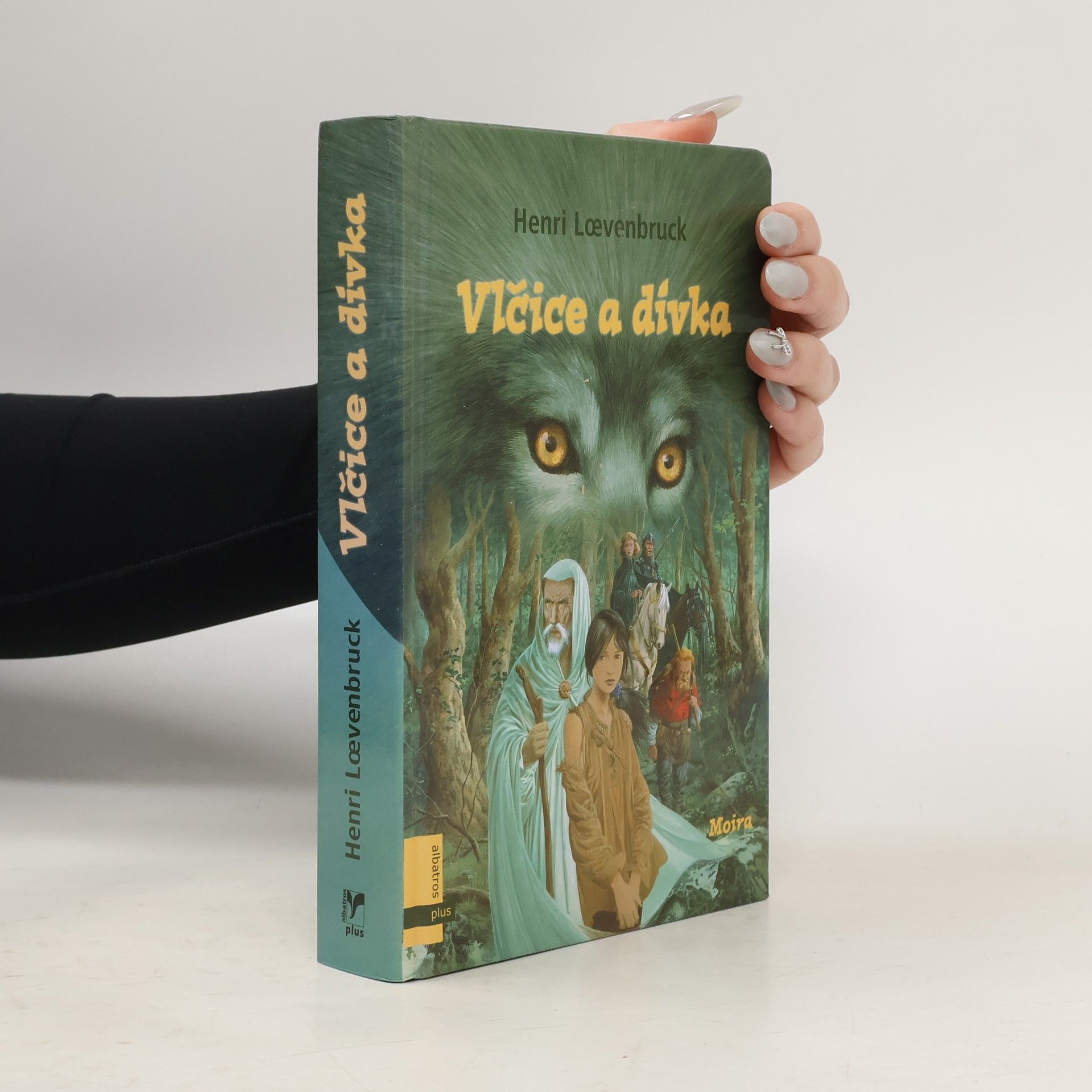 Henri Loevenbruck Moira. Kniha první, Vlčice a dívka