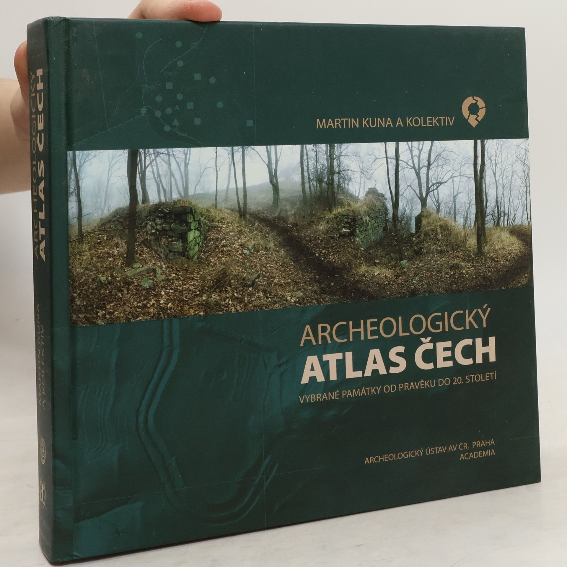 Martin Kuna Archeologický atlas Čech, vybrané památky od pravěku do 20. století - Archaeological atlas of Bohemia, selected sites from prehistory to the 20th century