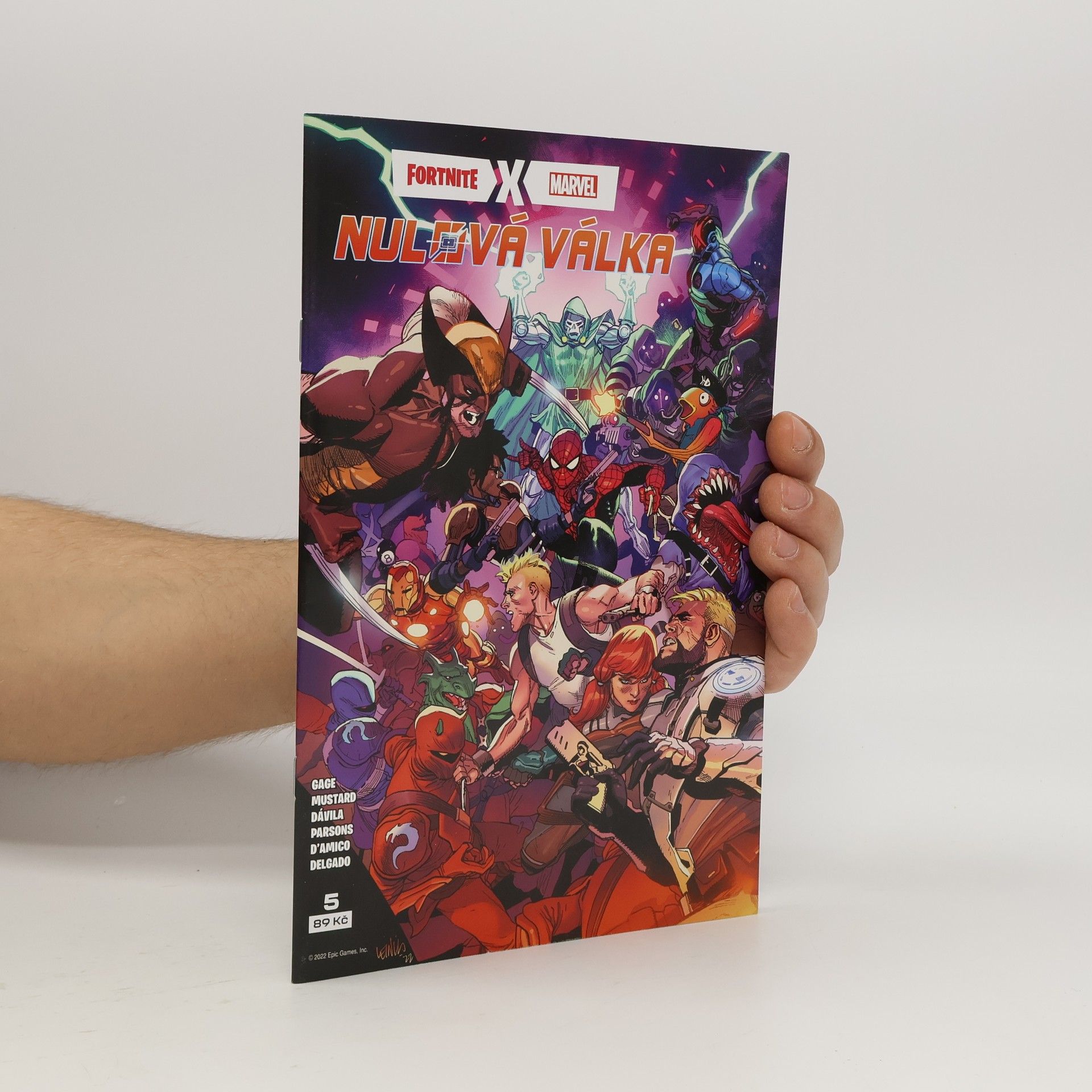 Various authors Fortnite X Marvel. Nulová válka 5