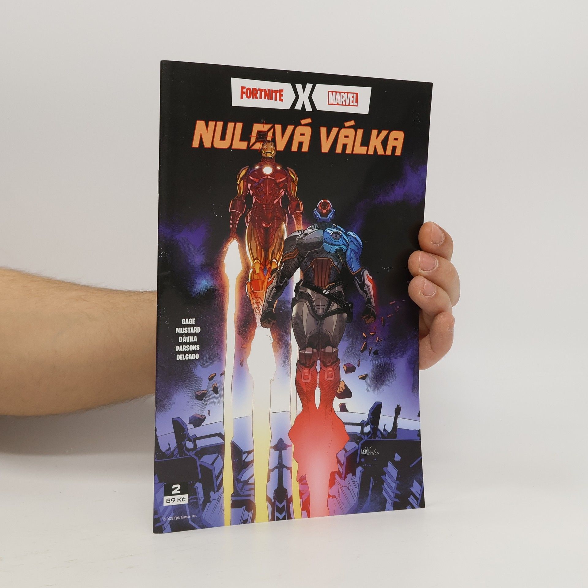 Christos N. Gage Fortnite X Marvel. Nulová válka 2