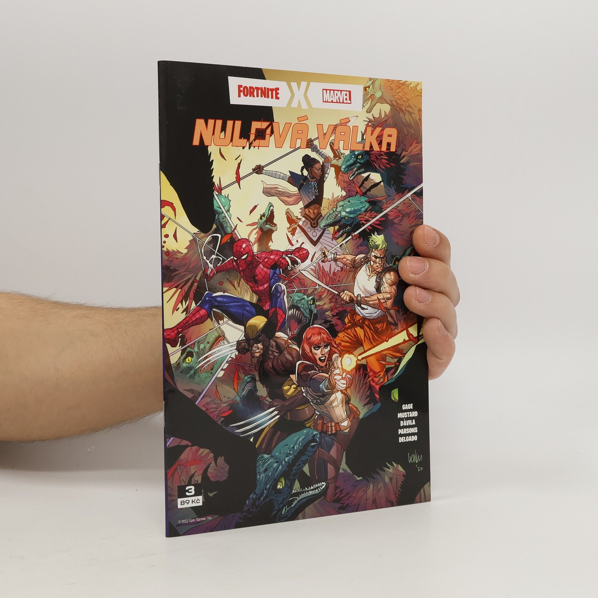 Christos N. Gage Fortnite x Marvel. Nulová válka 3