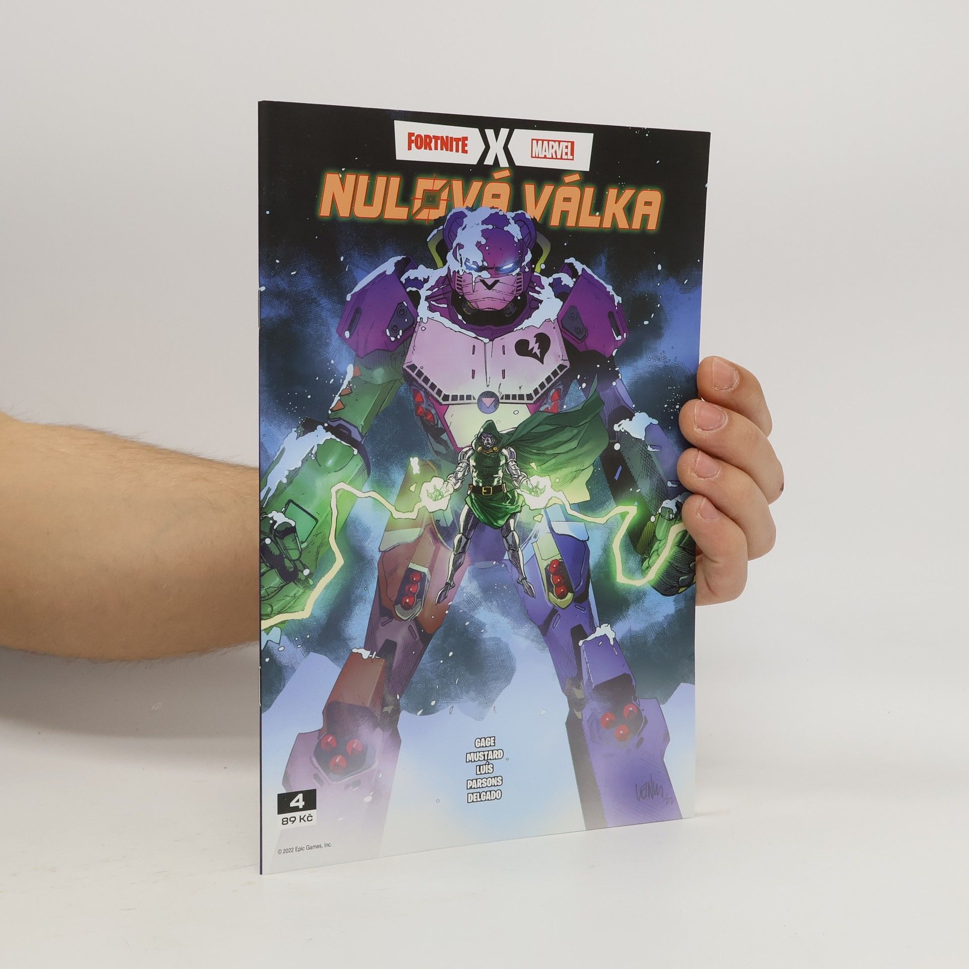 Donald Mustard Fortnite X Marvel. Nulová válka 4