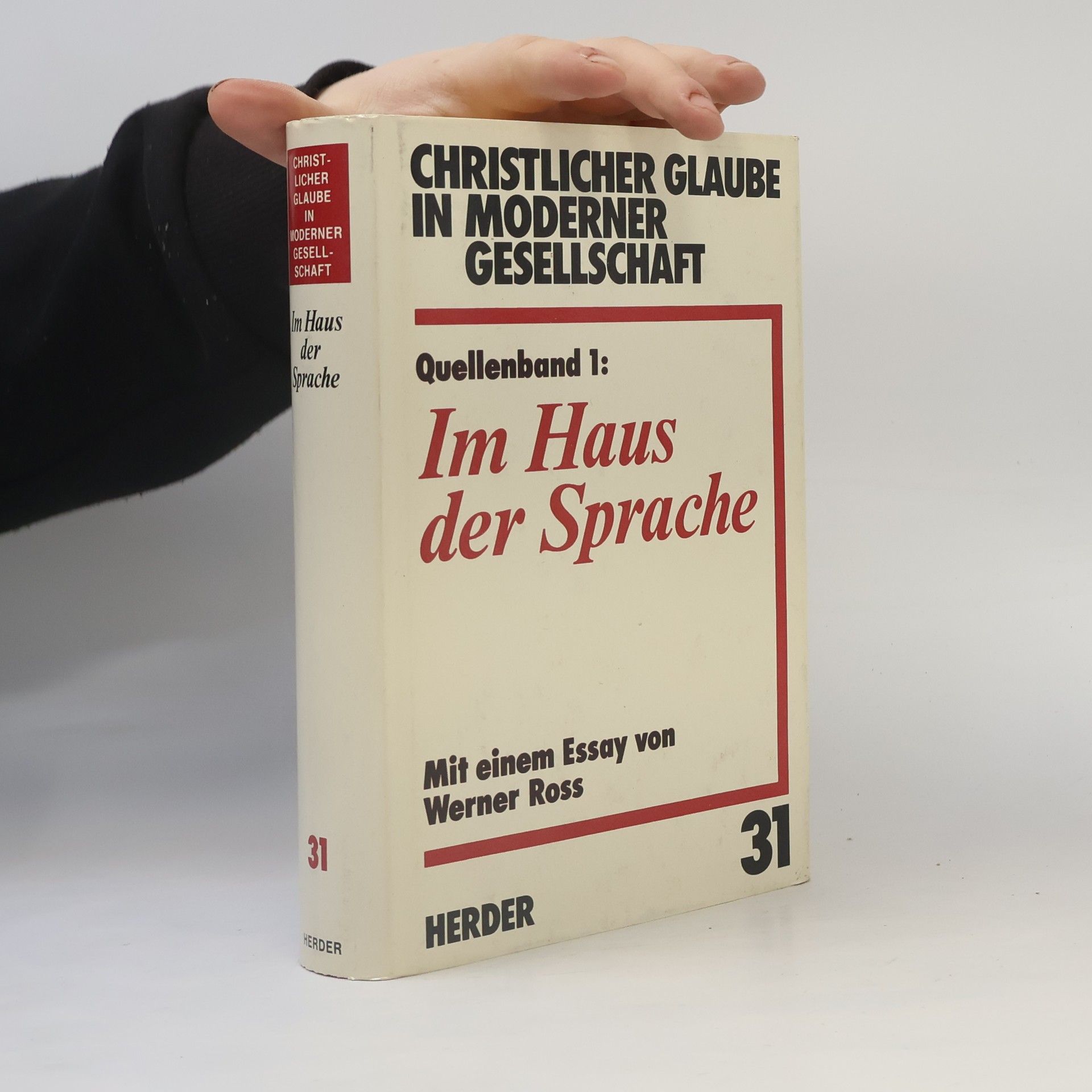 Werner Ross Im Haus der Sprache