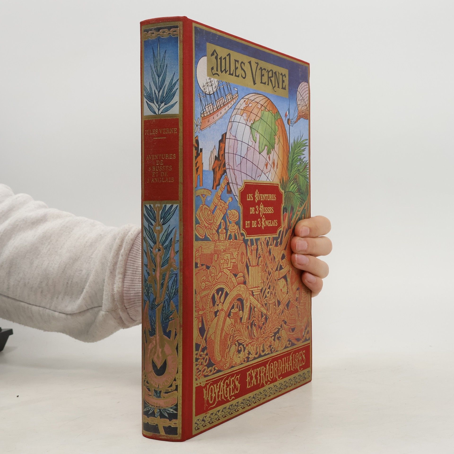 Jules Verne Aventures de 3 Russes de 3 Anglais