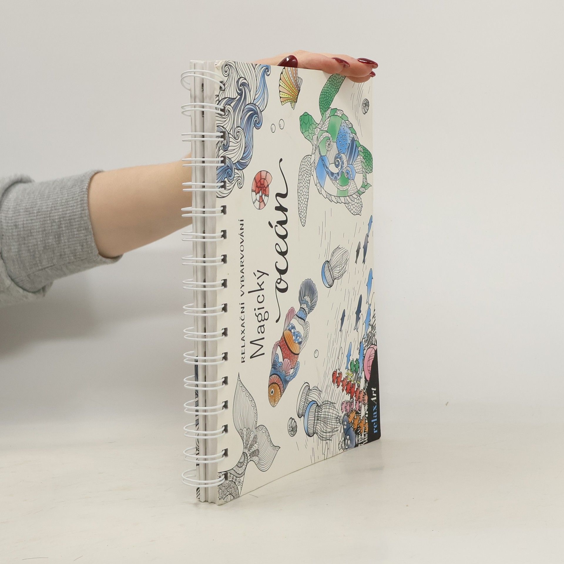 Kolektiv autorů Tajuplný oceán - relaxačné vyfarbovanie