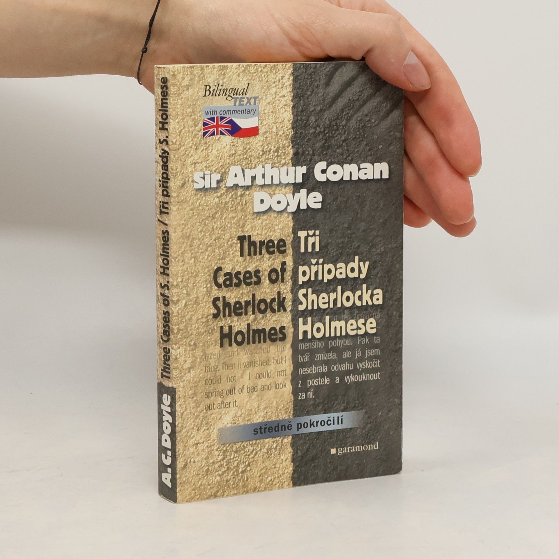 Eva Kondrysová Tři případy Sherlocka Holmese. Three Cases of Sherlock Holmes