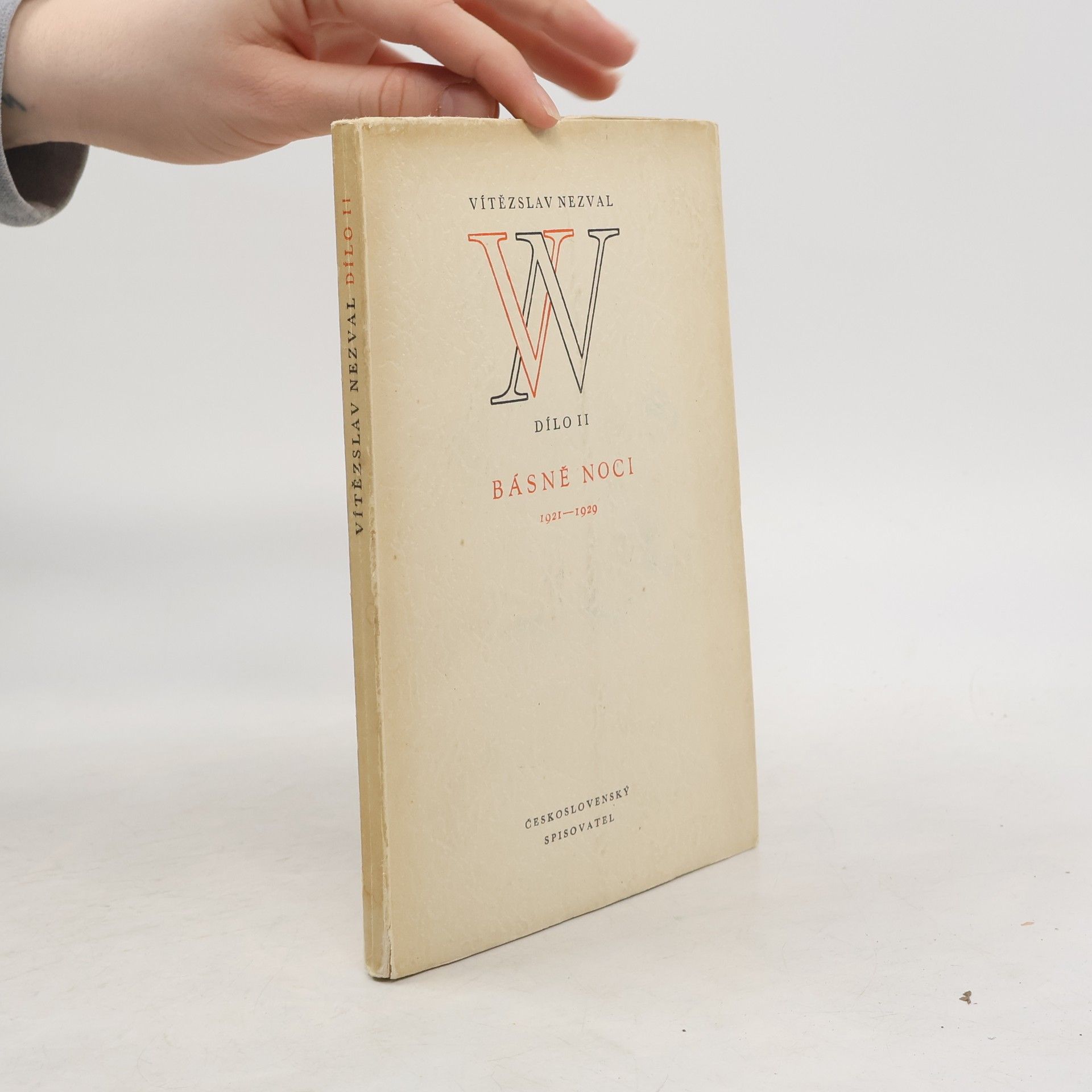 Vítězslav Nezval Dílo II. Básně noci