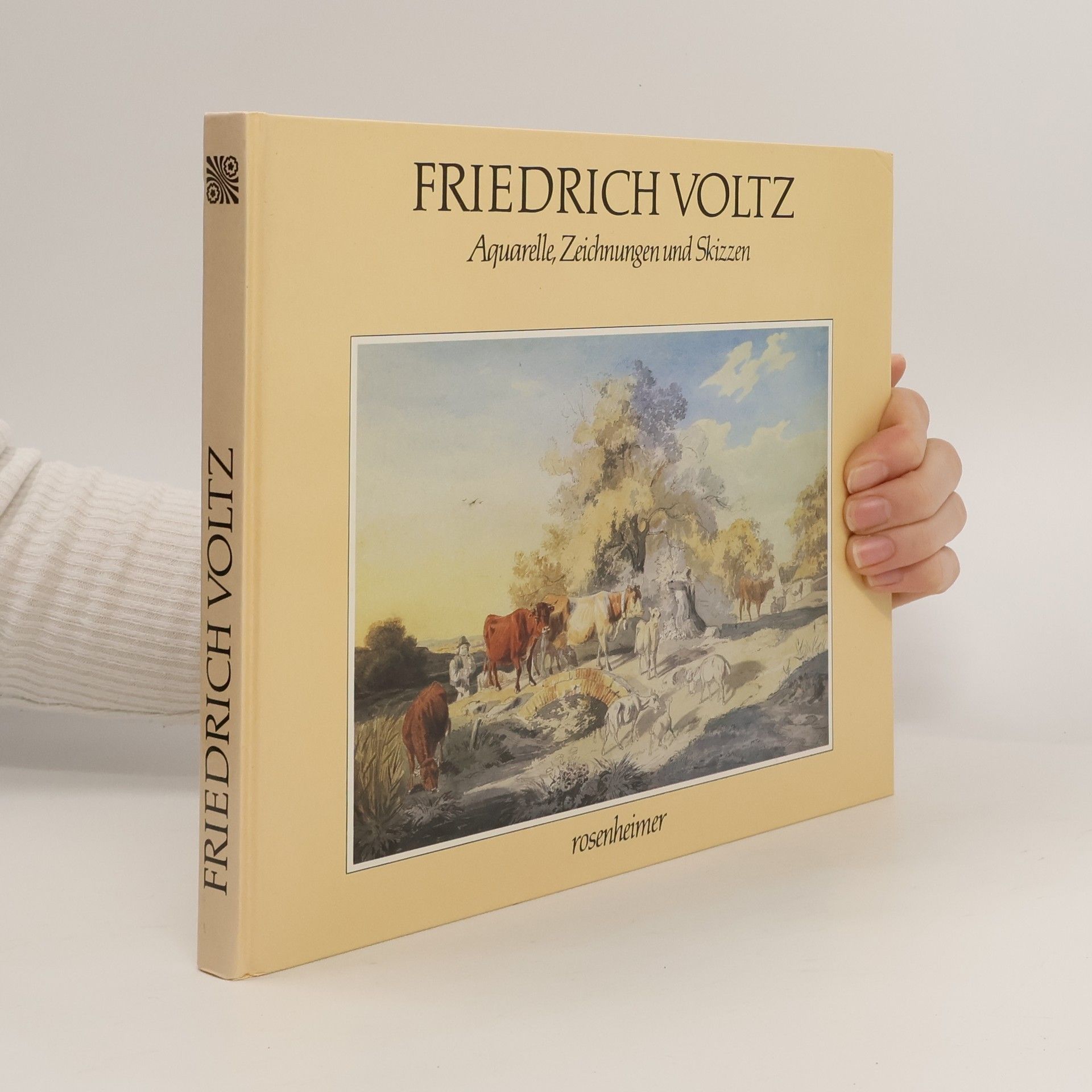 Friedrich Voltz Aquarelle, Zeichnungen und Skizzen
