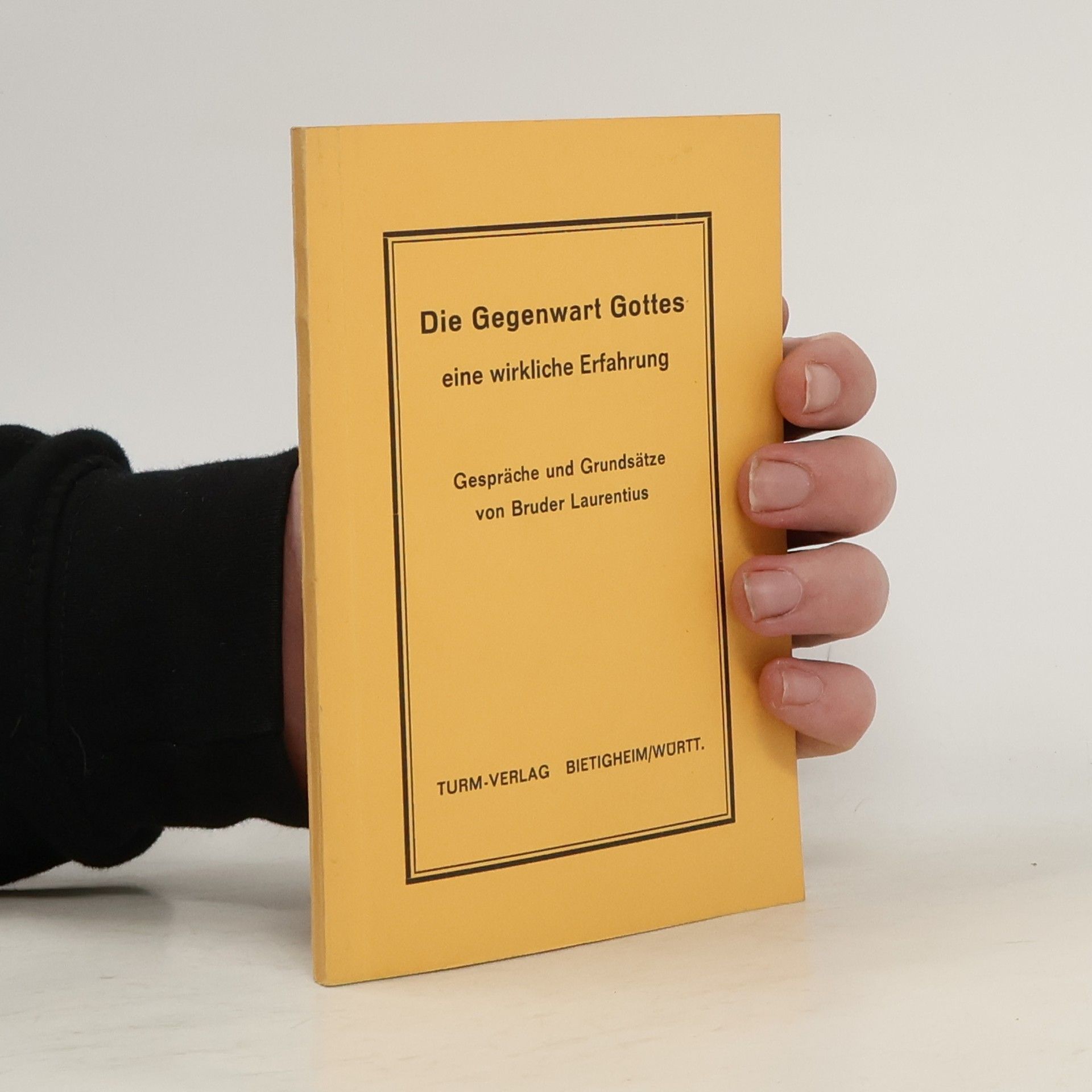 Die Gegenwart Gottes eine wirkliche Erfahrung