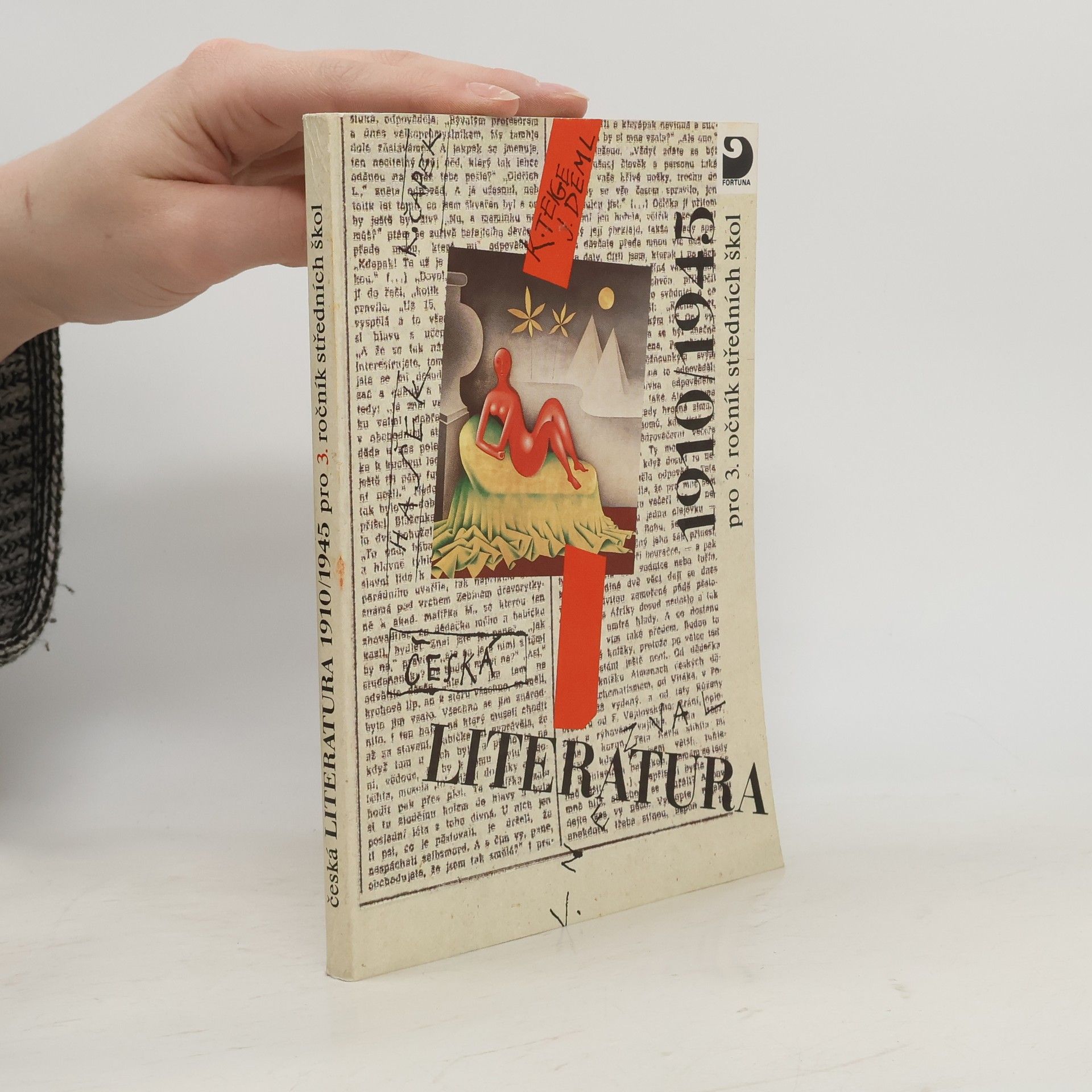 Auteurscollectief Česká literatura 1910-1945 pro 3. ročník středních škol