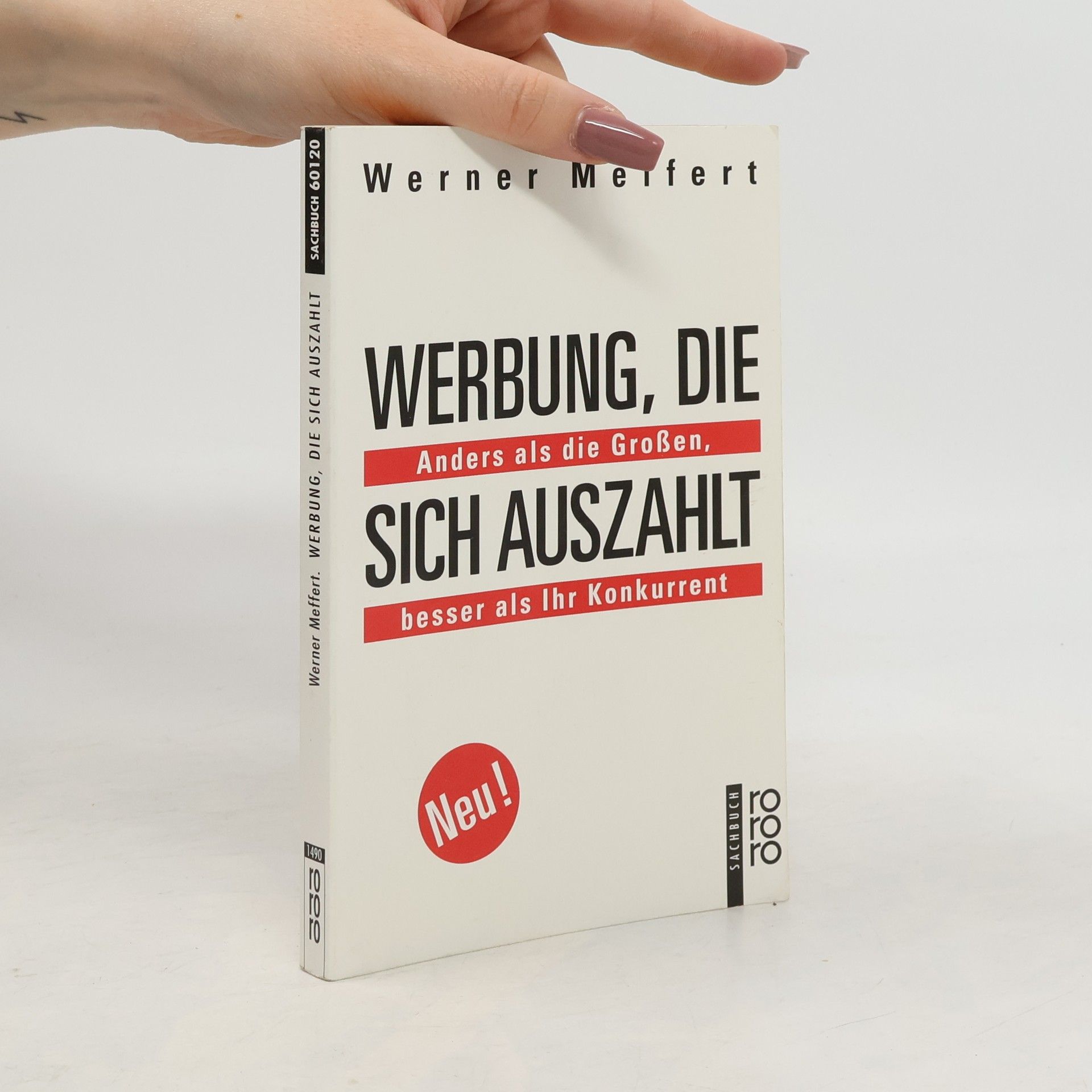 Werner Meffert Werbung, die sich auszahlt