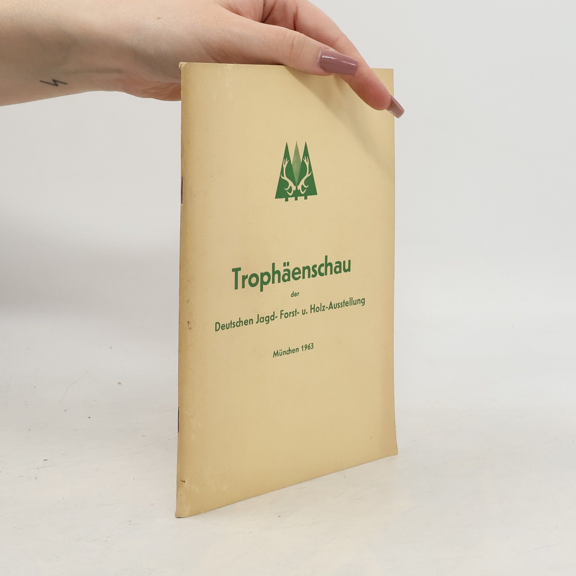 Autorenkollektiv Trophäenschau der Deutschen Jagd- Forst. und Holz-Ausstellung