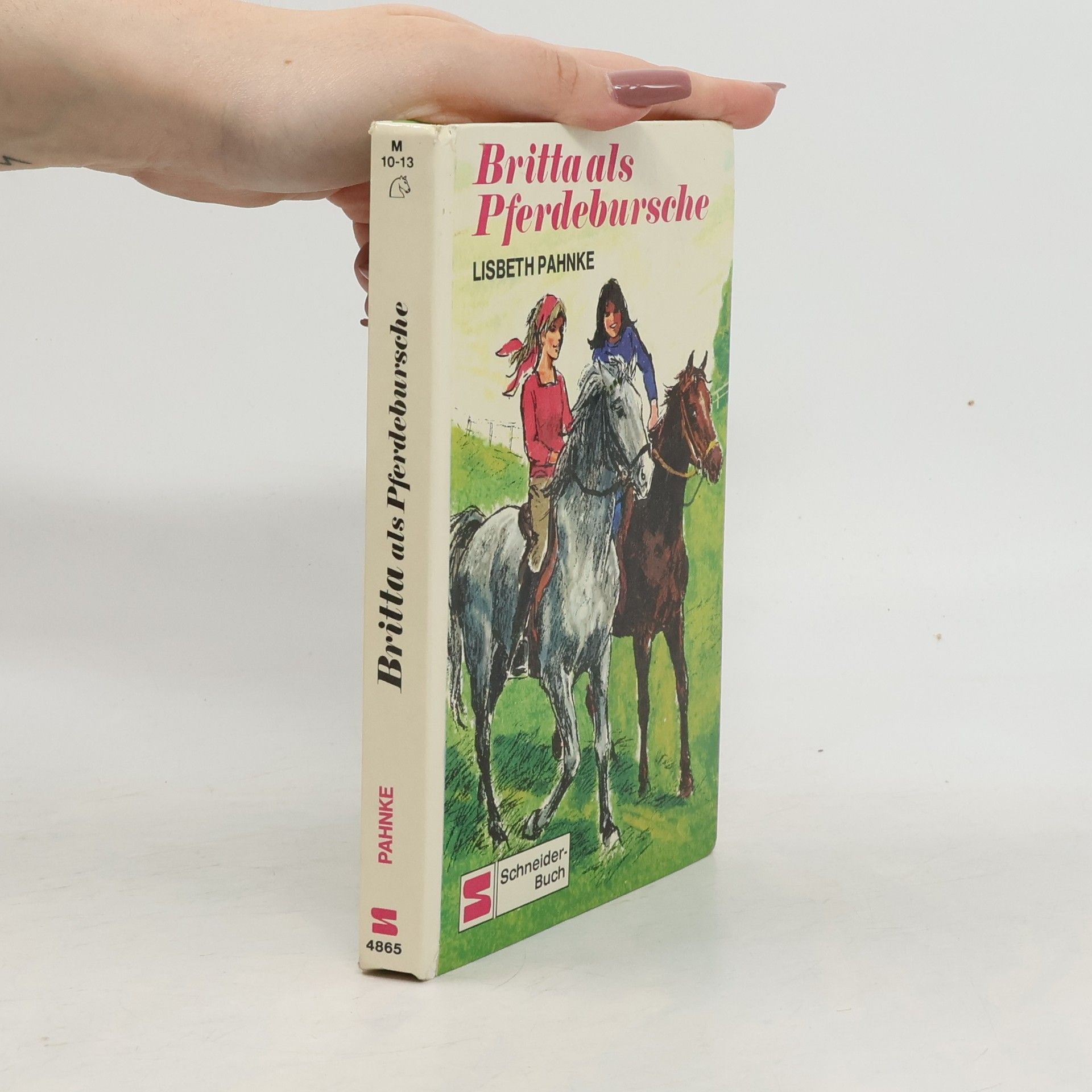 Lisbeth Pahnke Britta als Pferdebursche