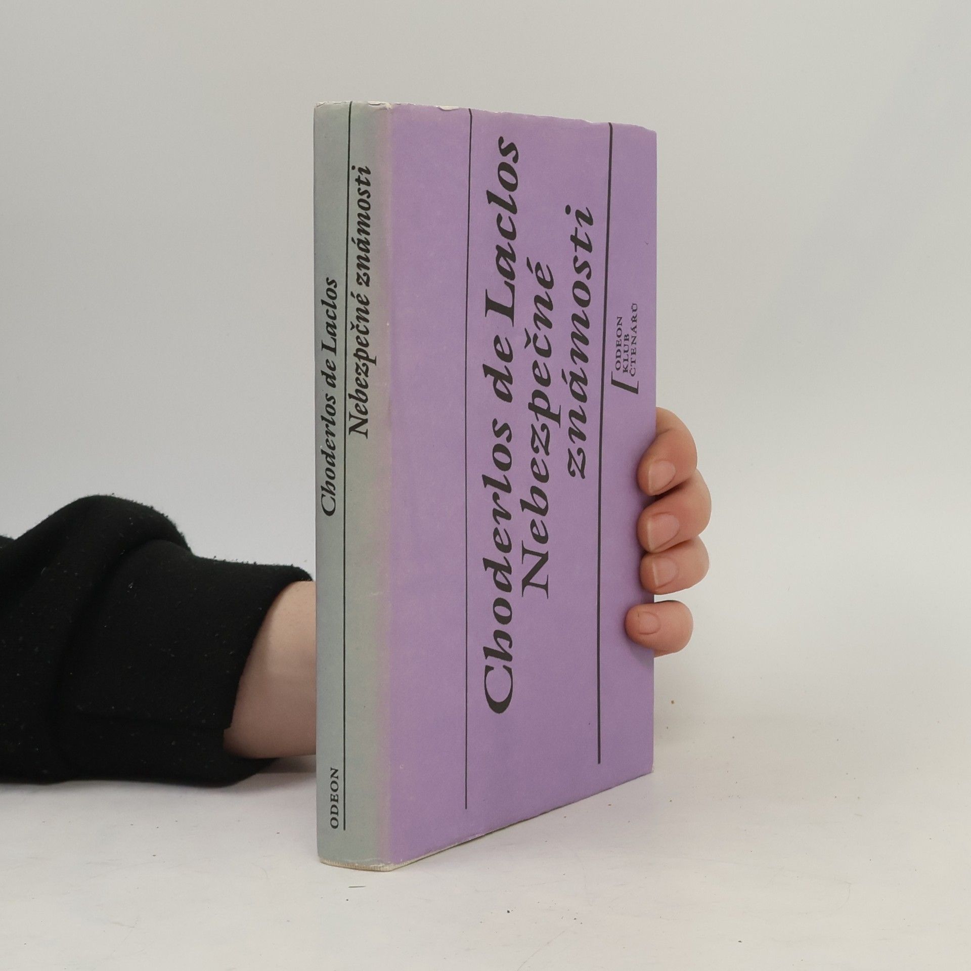 Pierre A. Fr. Choderlos De Laclos Nebezpečné známosti