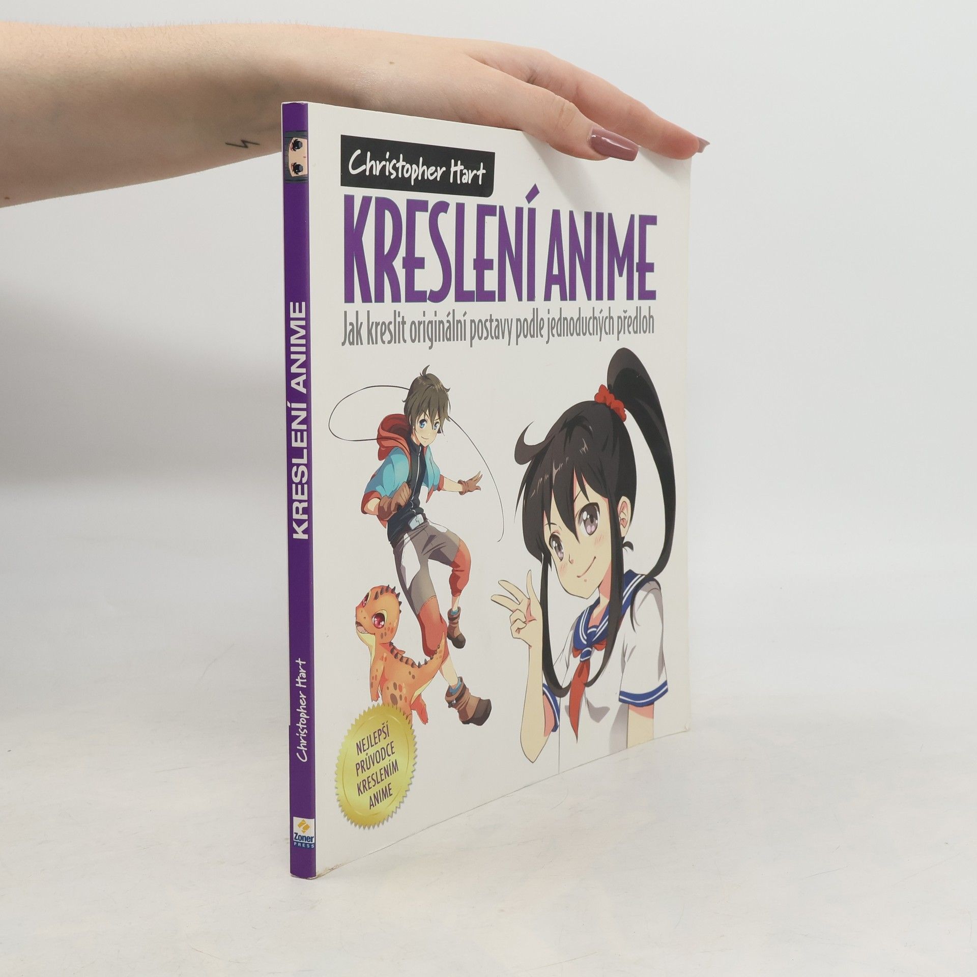 Christopher Hart Kreslení Anime: Jak kreslit originální postavy podle jednoduchých předloh