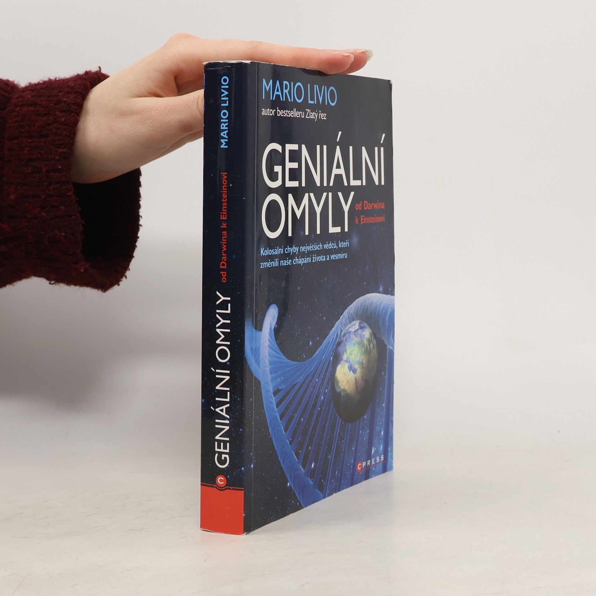 Mario Livio Geniální omyly. Od Darwina k Einsteinovi