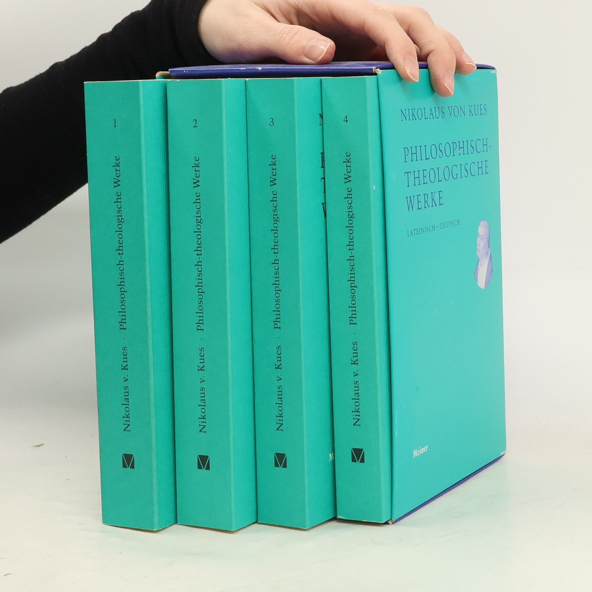 Nicolaus von Kues Philosophisch-theologische Werke in 4 Bänden