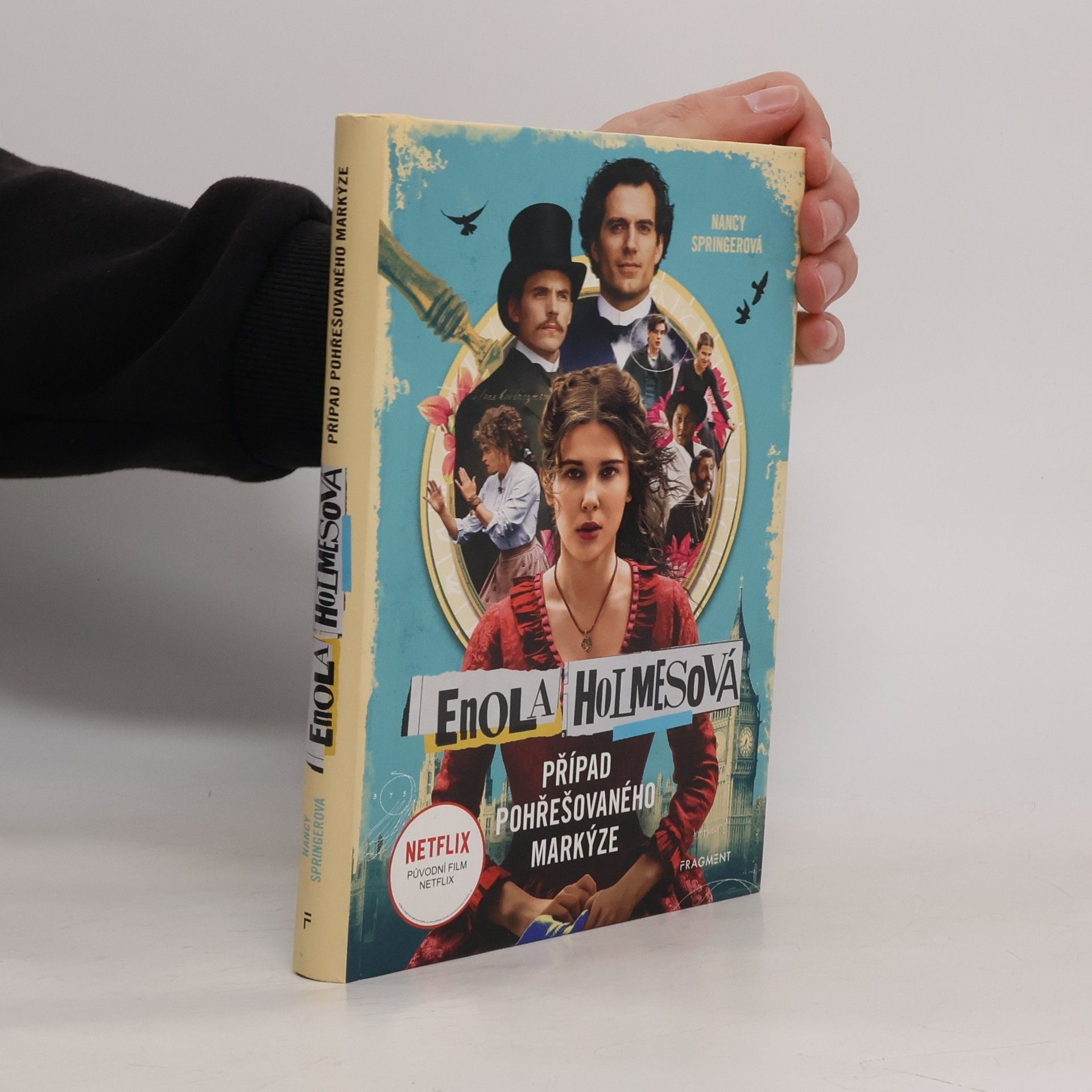 Nancy Springer Enola Holmesová. Případ pohřešovaného markýze